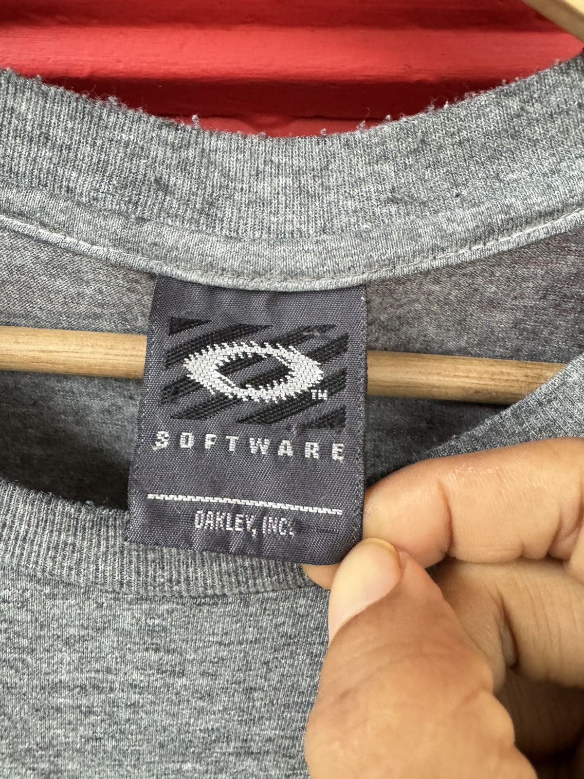 Oakley Vintage Oakley Software Scar Tee Size US L / EU 52-54 / 3 - 3 Thumbnail