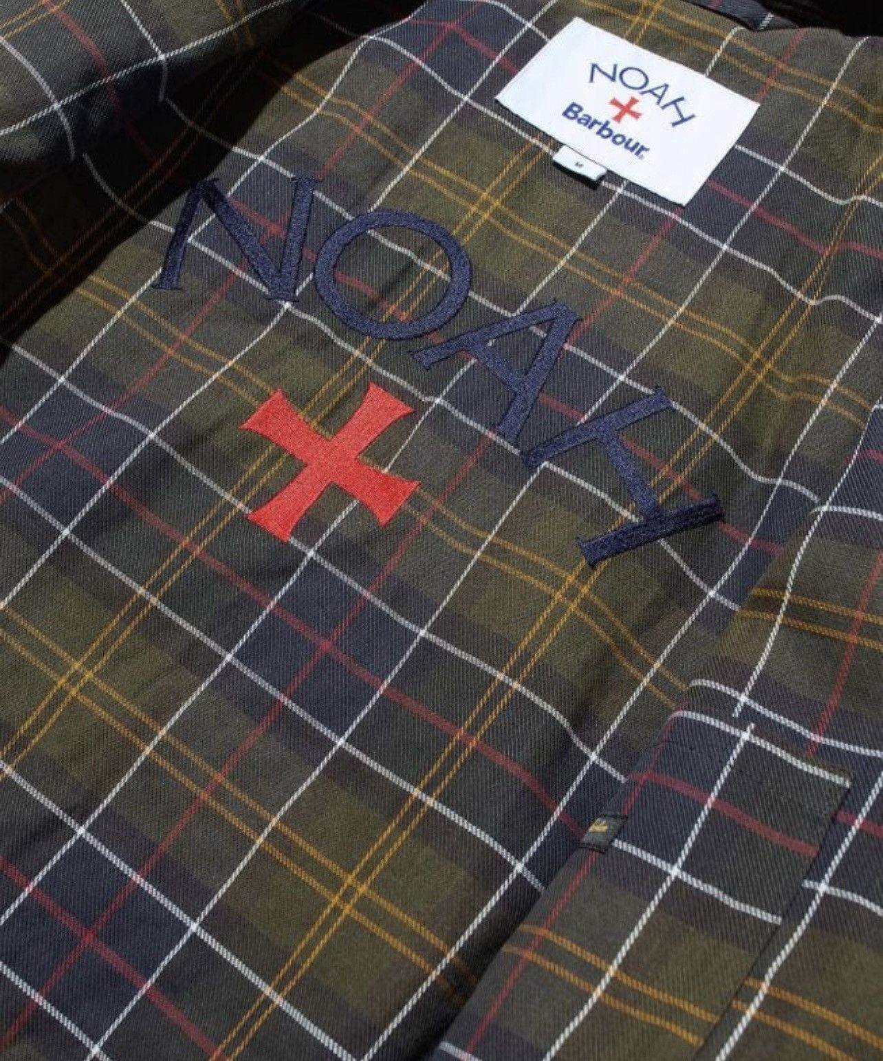 Barbour × Noah Noah X Barbour Wool Teddy Bedale Jacket Size US L / EU 52-54 / 3 - 11 Thumbnail