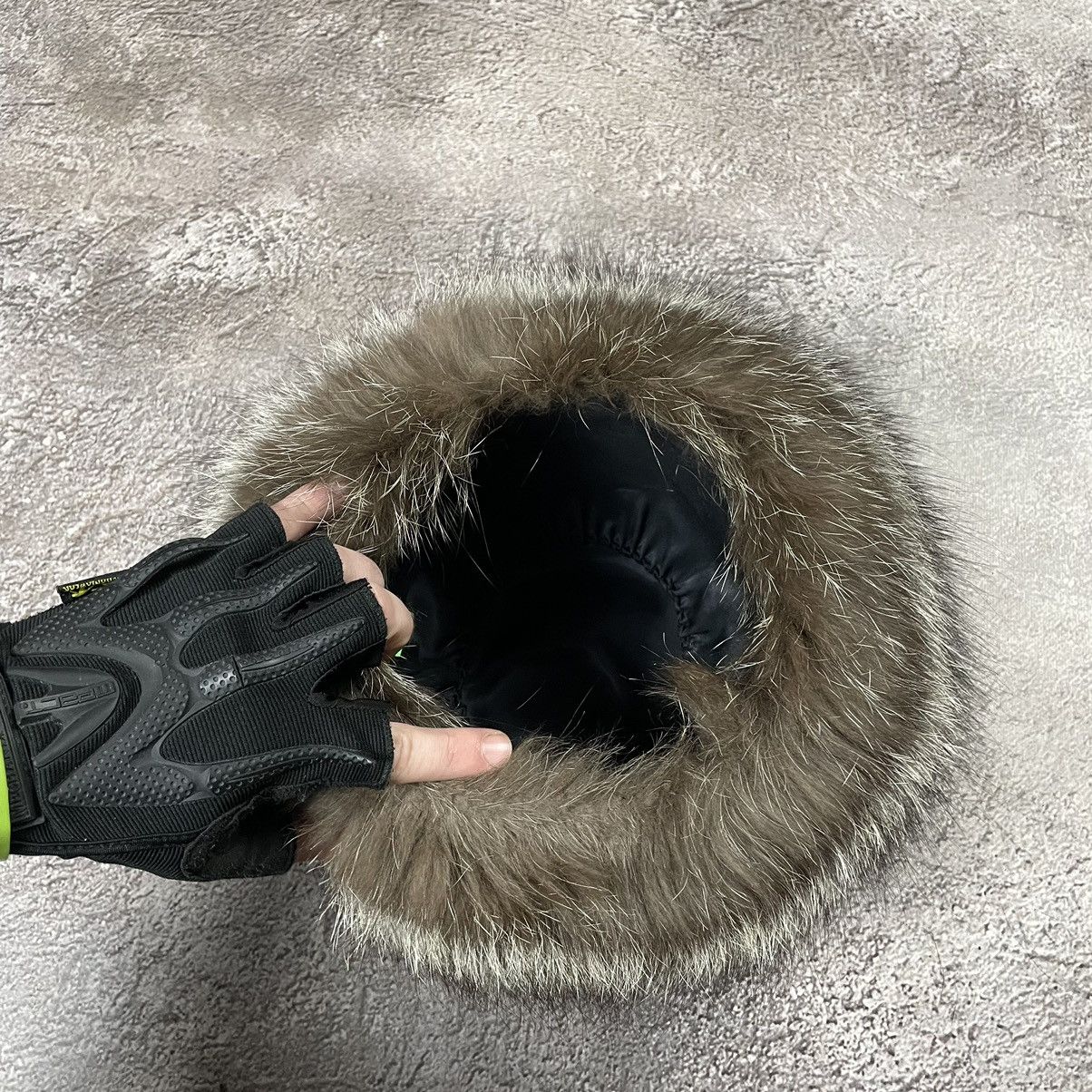 Vintage Vintage 90s Mohair Beanie Ushanka Alt Grunge Thrashed OS Size ONE SIZE - 4 Thumbnail