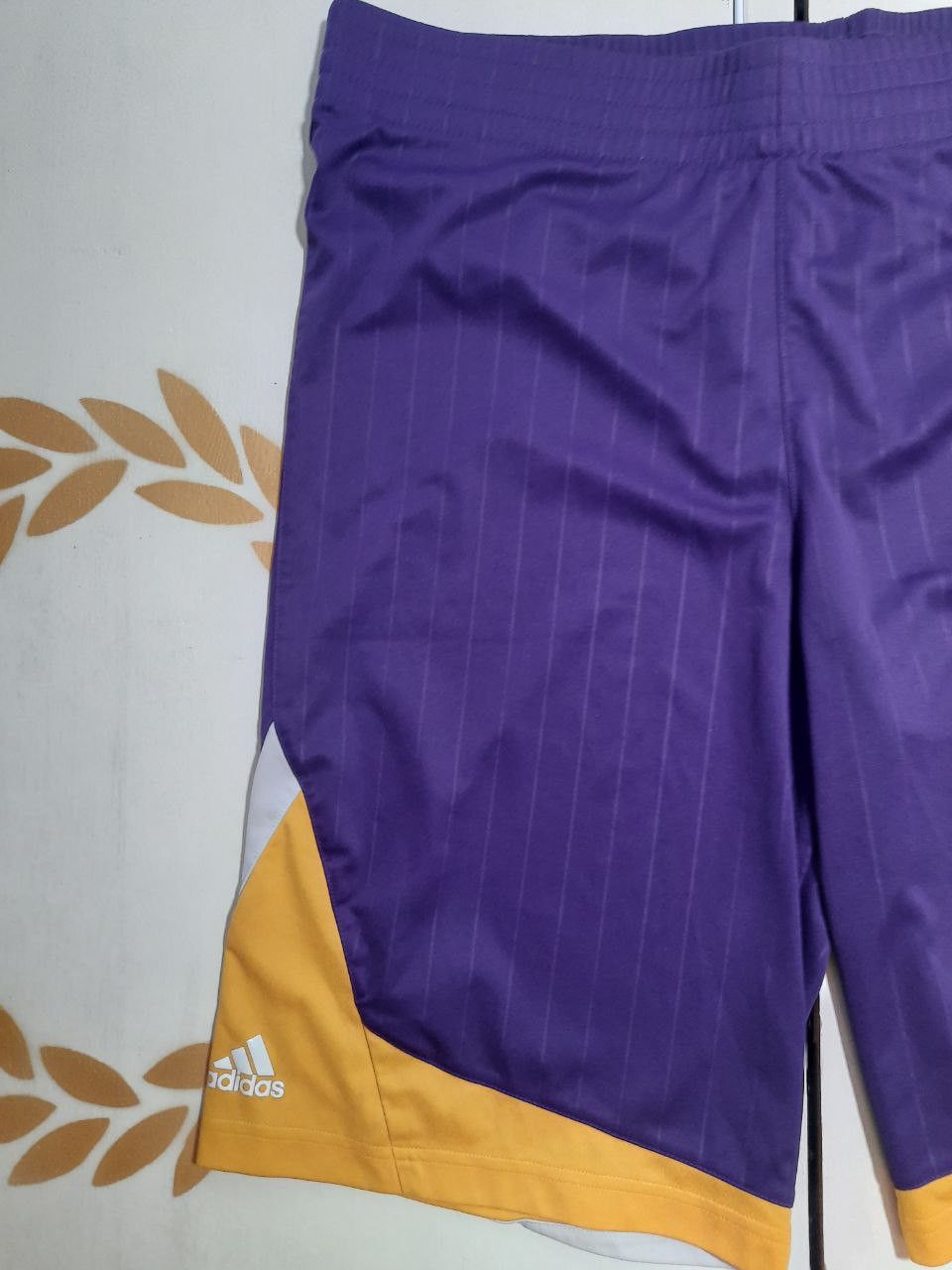 Adidas × NBA Adidas LA Lakers Shorts 2012-2013 Size US 32 / EU 48 - 6 Thumbnail