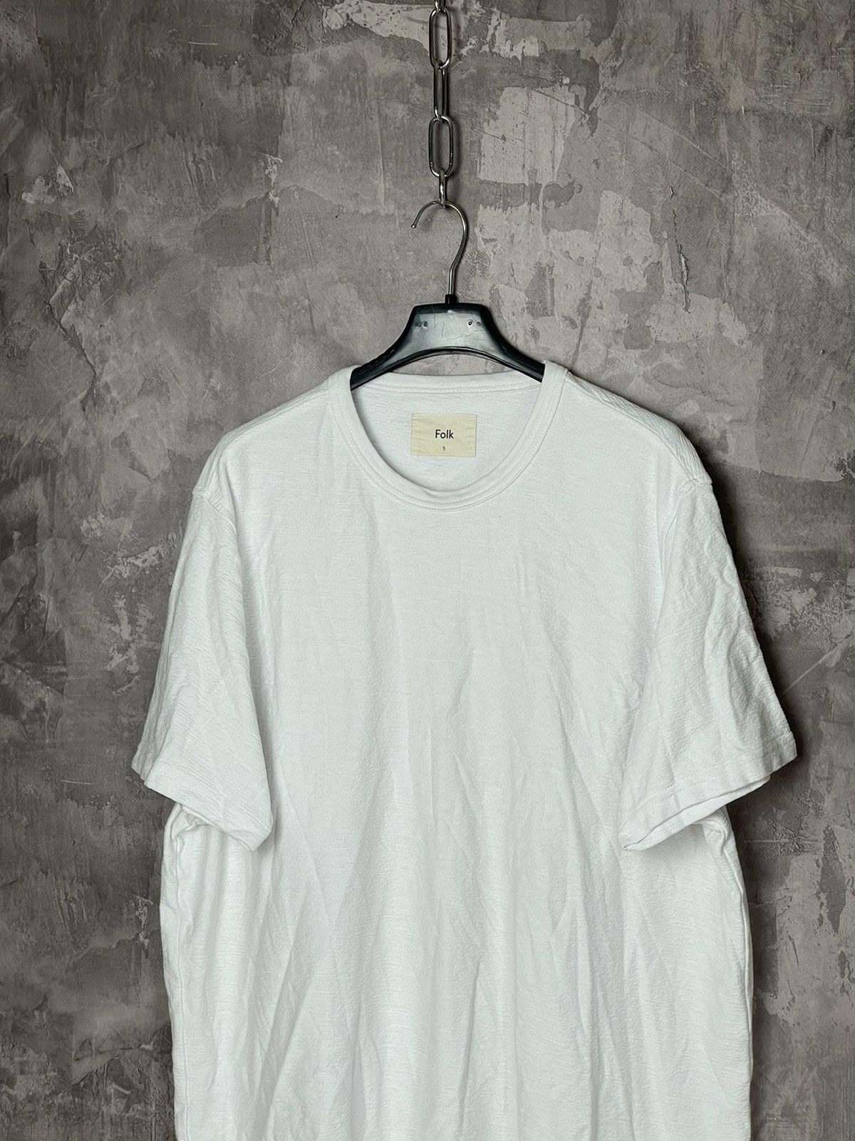 Folk × Other UK Folk Marret White Basic streetwear SS T-Shirt Size L Size US L / EU 52-54 / 3 - 2 Thumbnail