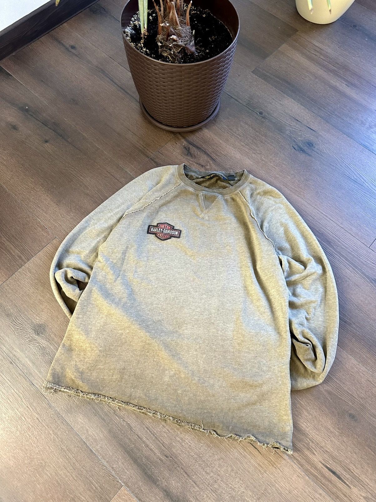 Harley Davidson Vintage Harley Davidson Back Spikes Sweatshirt Size US XL / EU 56 / 4 - 3 Thumbnail