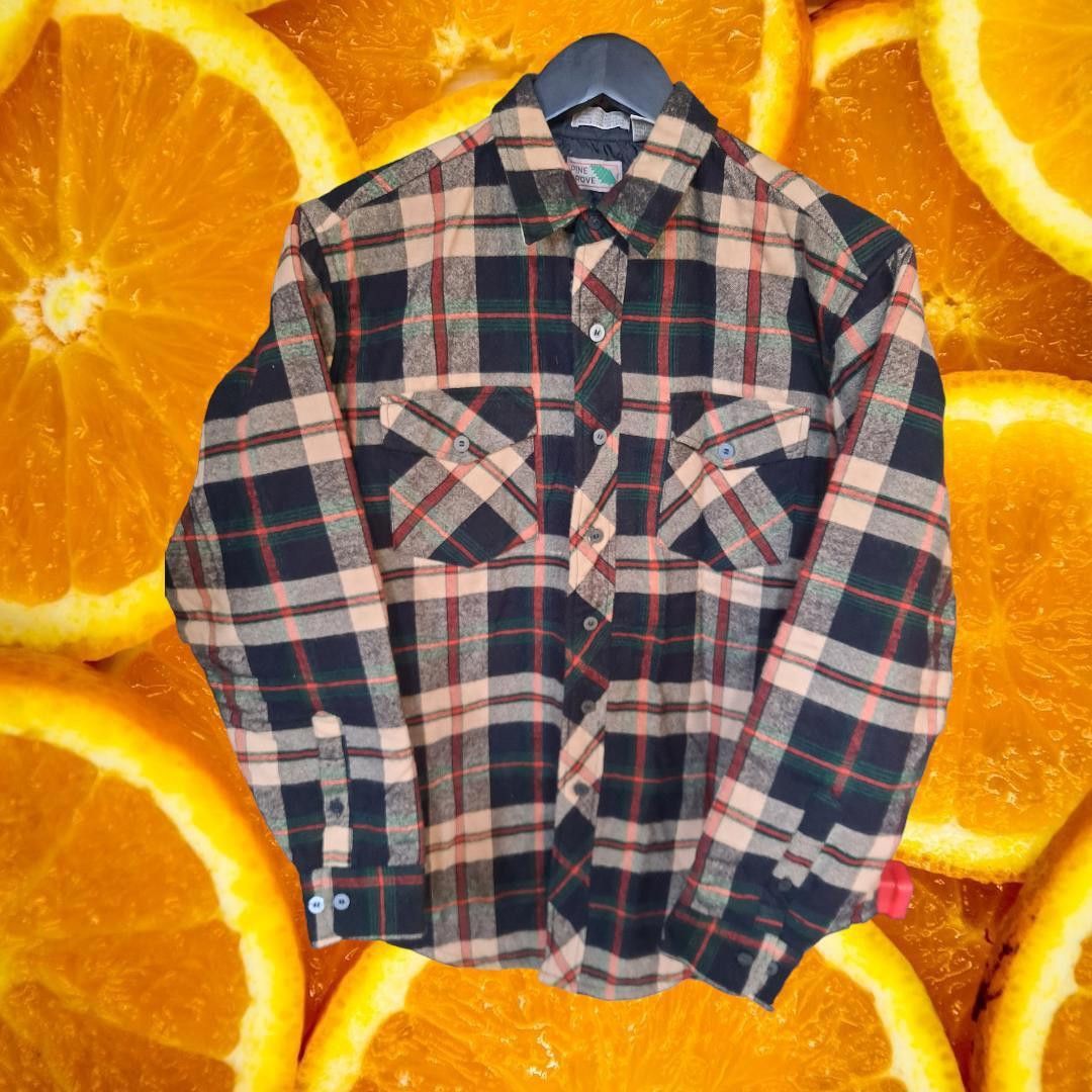 Other Vintage VTG Pine Grove Quilted Insulated Flannel Size Medium Size US M / EU 48-50 / 2 - 1 Thumbnail