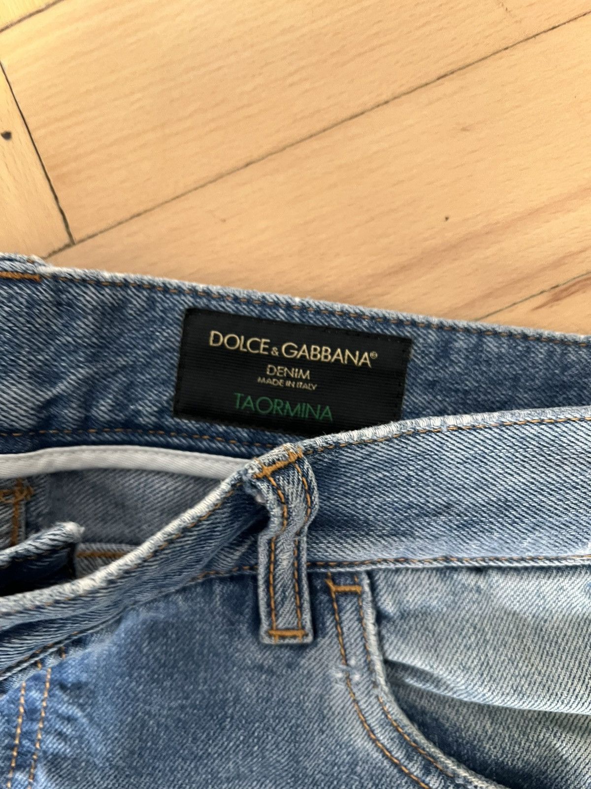 Dolce & Gabbana Dolce & Gabbana distressed denim jeans Taormina Size US 38 / EU 54 - 6 Thumbnail