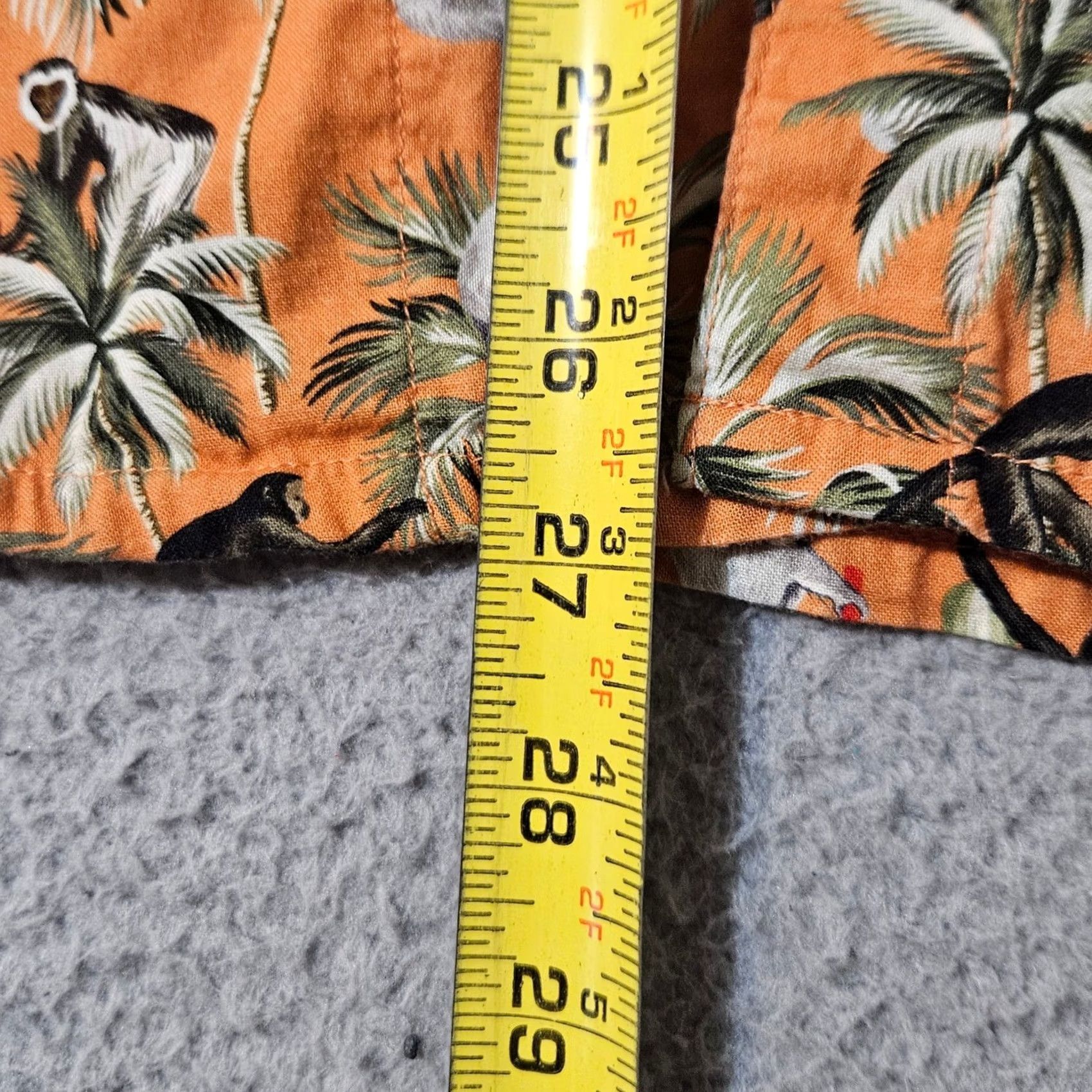 Vintage Baja Llama Shirt Mens Small Orange Geometric Bright Fight Against Boring Monkeys Size US S / EU 44-46 / 1 - 7 Thumbnail