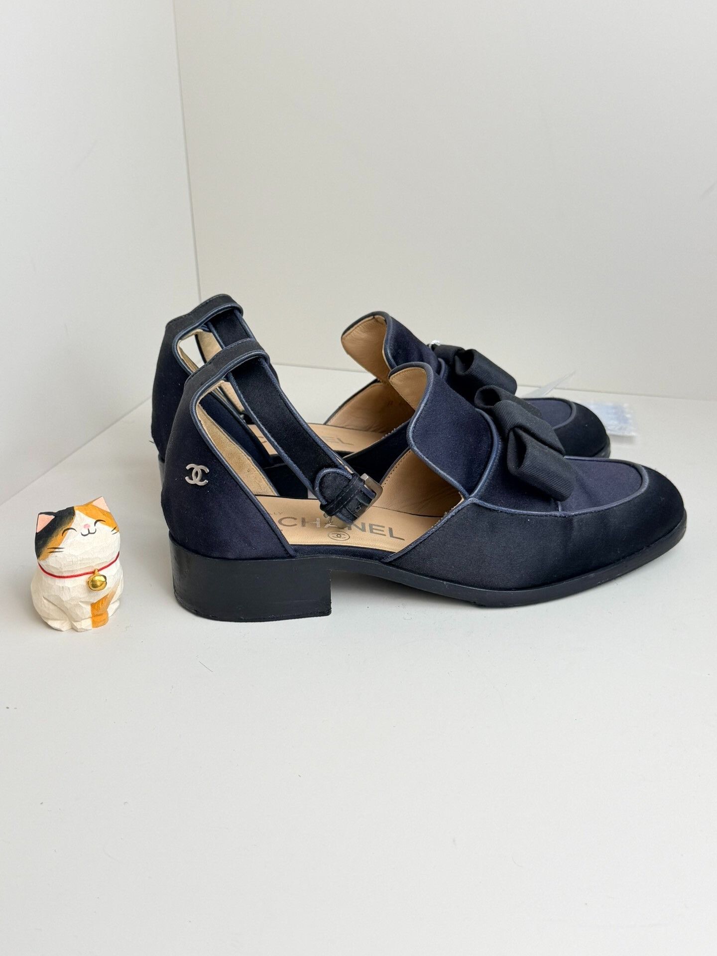 Chanel Chanel Black Sandals us_6 Women Size US 6 / IT 36 - 1 Thumbnail