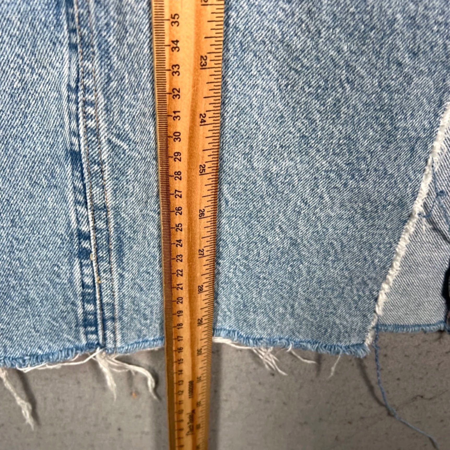 Mango Mango Denim Patchwork Maxi Skirt Womens Small Blue Cotton Patchwork Slit Bohemian 90s Womens (Spring, Summer, Fall) Shoes? Wait no. Size 28" / US 6 / IT 42 - 6 Thumbnail