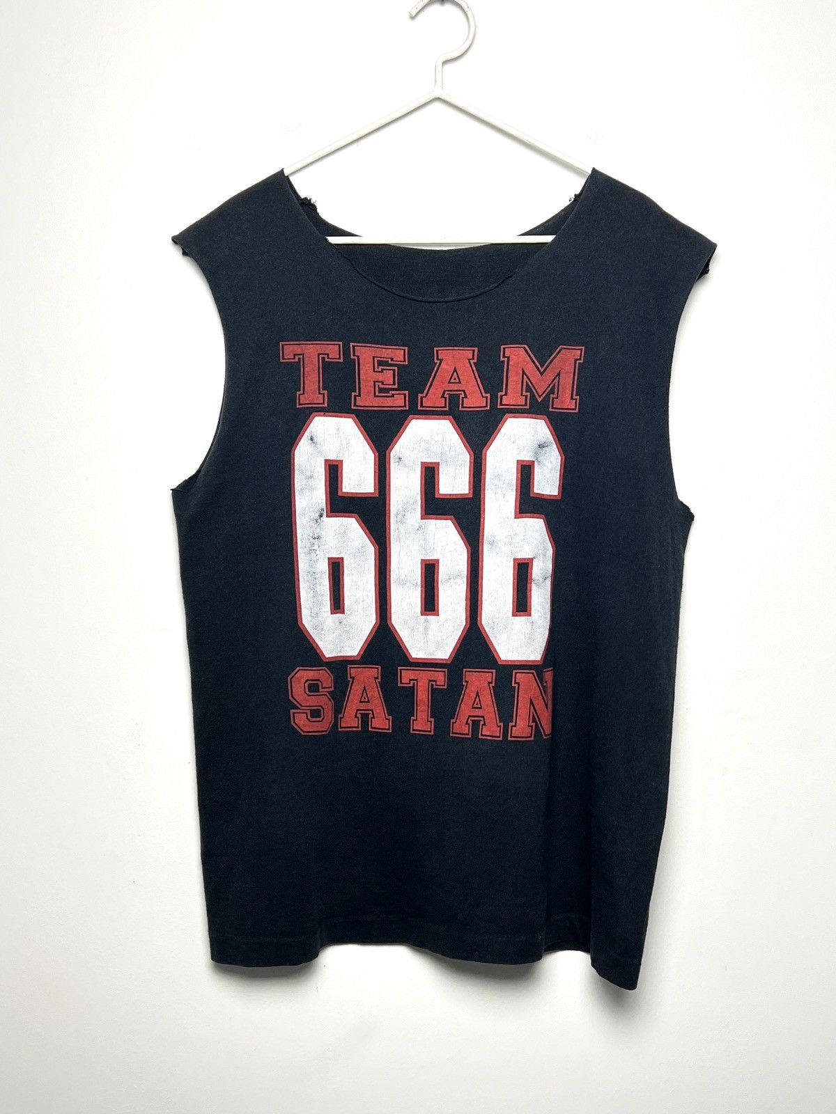 Seditionaries 666 team satan vintage shirt sleeveless Size US M / EU 48-50 / 2 - 1 Thumbnail