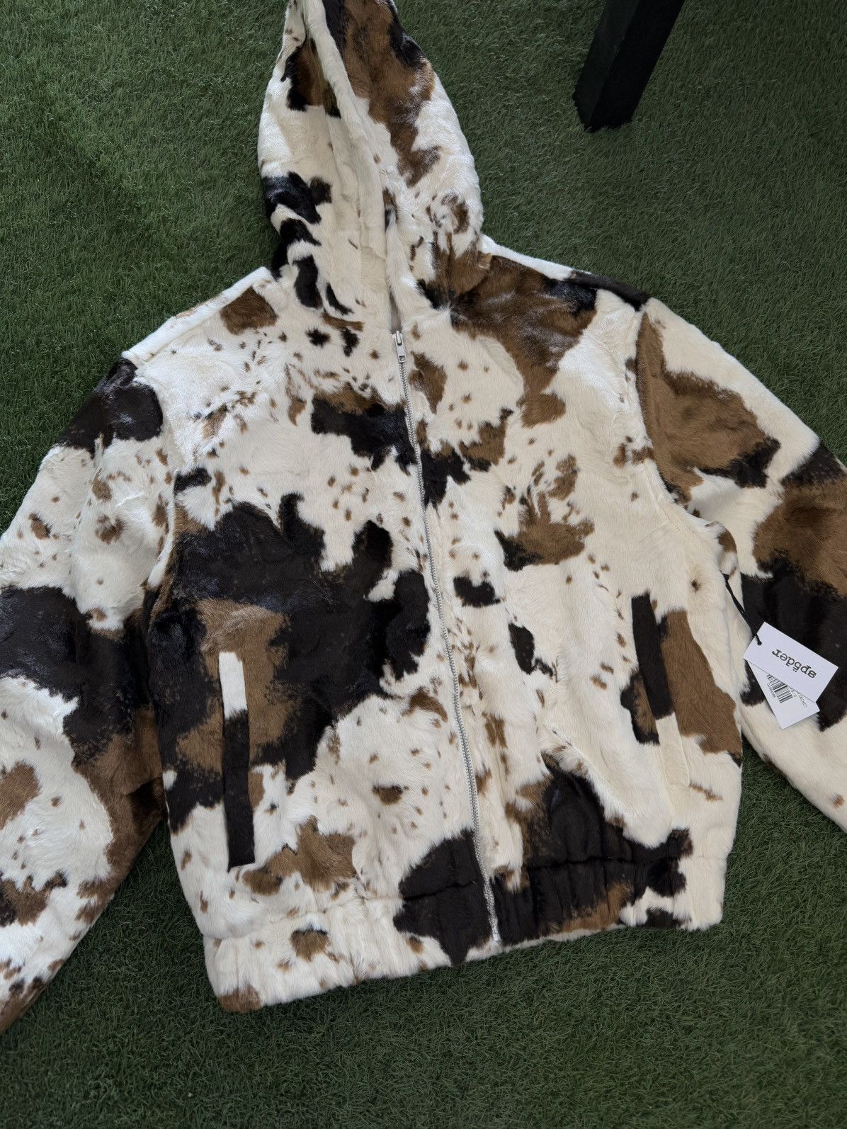 Sp5der SP5DER Worldwide Faux Fur Jacket Size S (NEW) Size US S / EU 44-46 / 1 - 4 Thumbnail