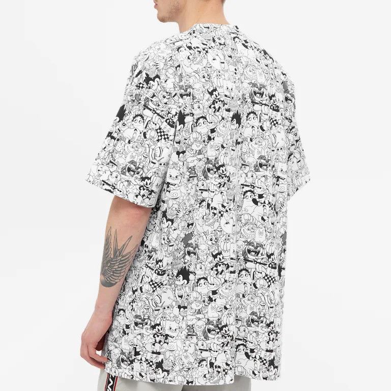 Vetements Monochrome Cartoon Mania Oversized T-Shirt Size S / US 4 / IT 40 - 5 Thumbnail