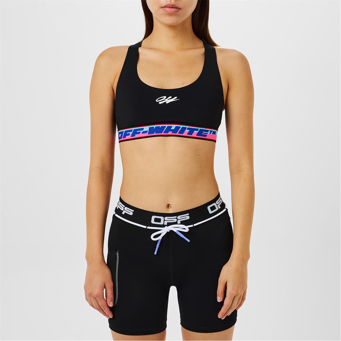 Off-White o1g2r1mq1224 Crop Tops in Black Size XS / US 0-2 / IT 36-38 - 3 Thumbnail