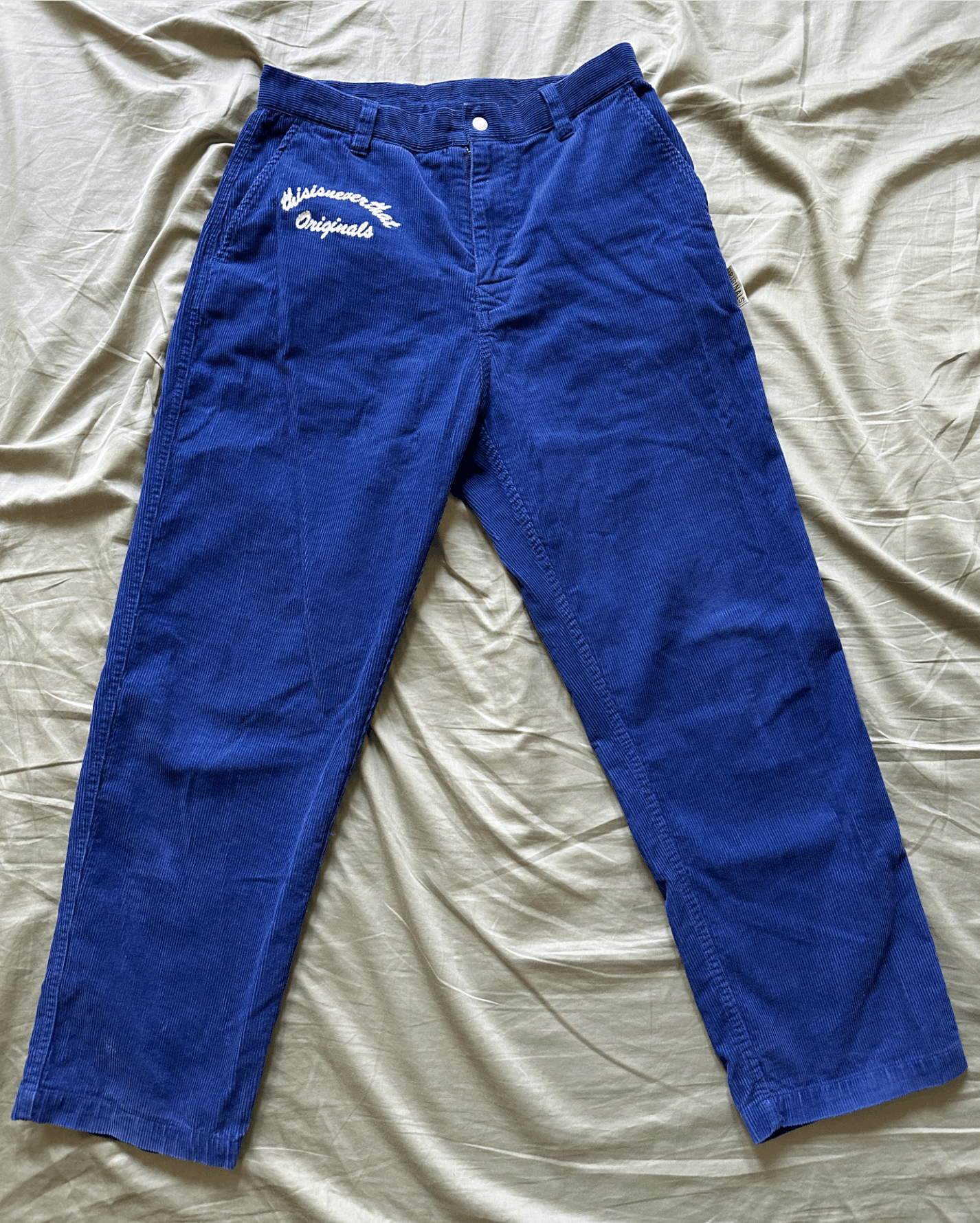 thisisneverthat thisneverthat Blue Corduroy Pant Size US 28 / EU 44 - 1 Thumbnail