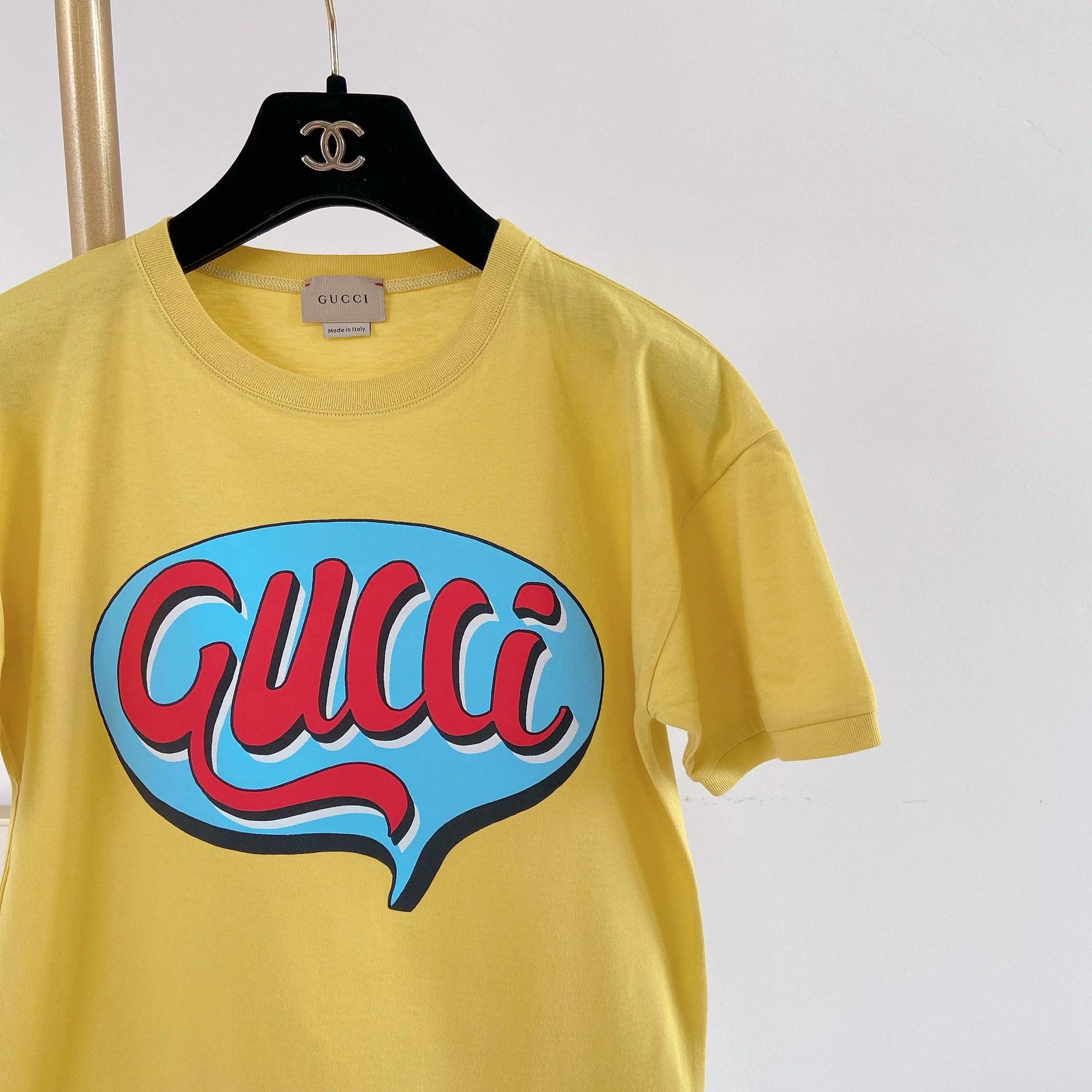 Gucci Gucci Yellow Letter T-Shirt 10Y Size XXS / US 00 / IT 34 - 3 Thumbnail