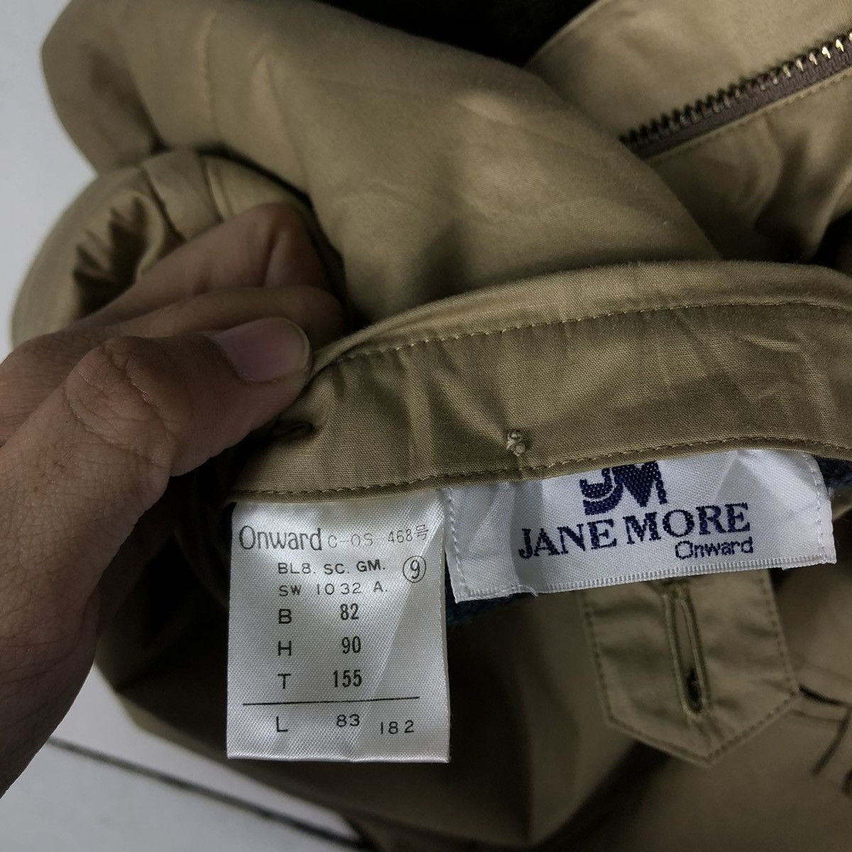 Japanese Brand 📌VINTAGE REVERSIBLE JACKET STRIPED JANE MORE ISSEY MIYAKE Size US L / EU 52-54 / 3 - 21 Thumbnail