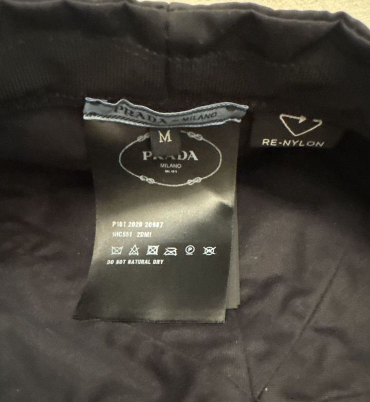 Prada Prada Nylon Newsboy Cap Size ONE SIZE - 6 Thumbnail