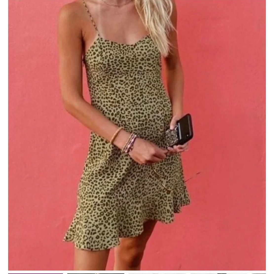 Zara ZARA BLOGGER FAVORITE PRINTED MINI DRESS Size M / US 6-8 / IT 42-44 - 6 Thumbnail