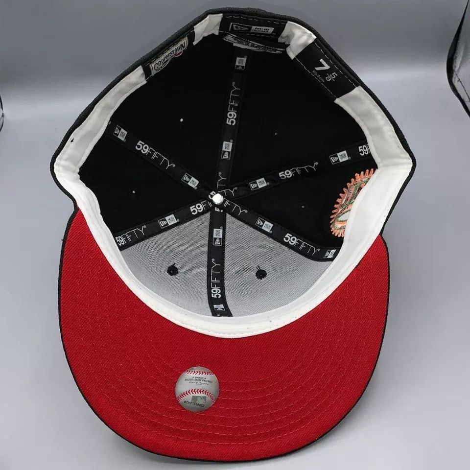 New Era Baltimore Orioles Hat Men 7 5/8 59Fifty New Era MLB Fitted Size ONE SIZE - 4 Thumbnail