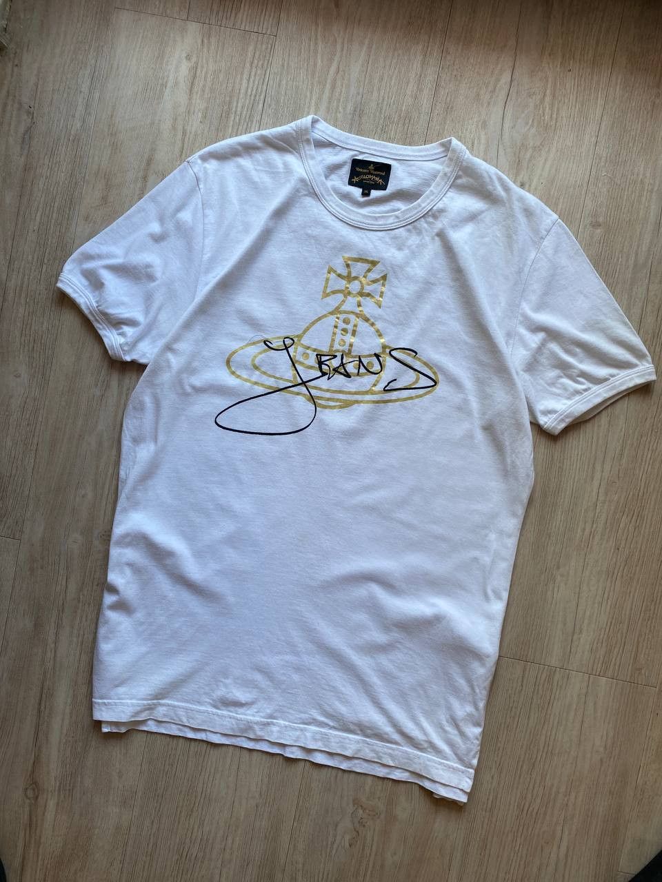 Vivienne Westwood Vivienne Westwood T-shirt Big Logo Size US XL / EU 56 / 4 - 2 Thumbnail