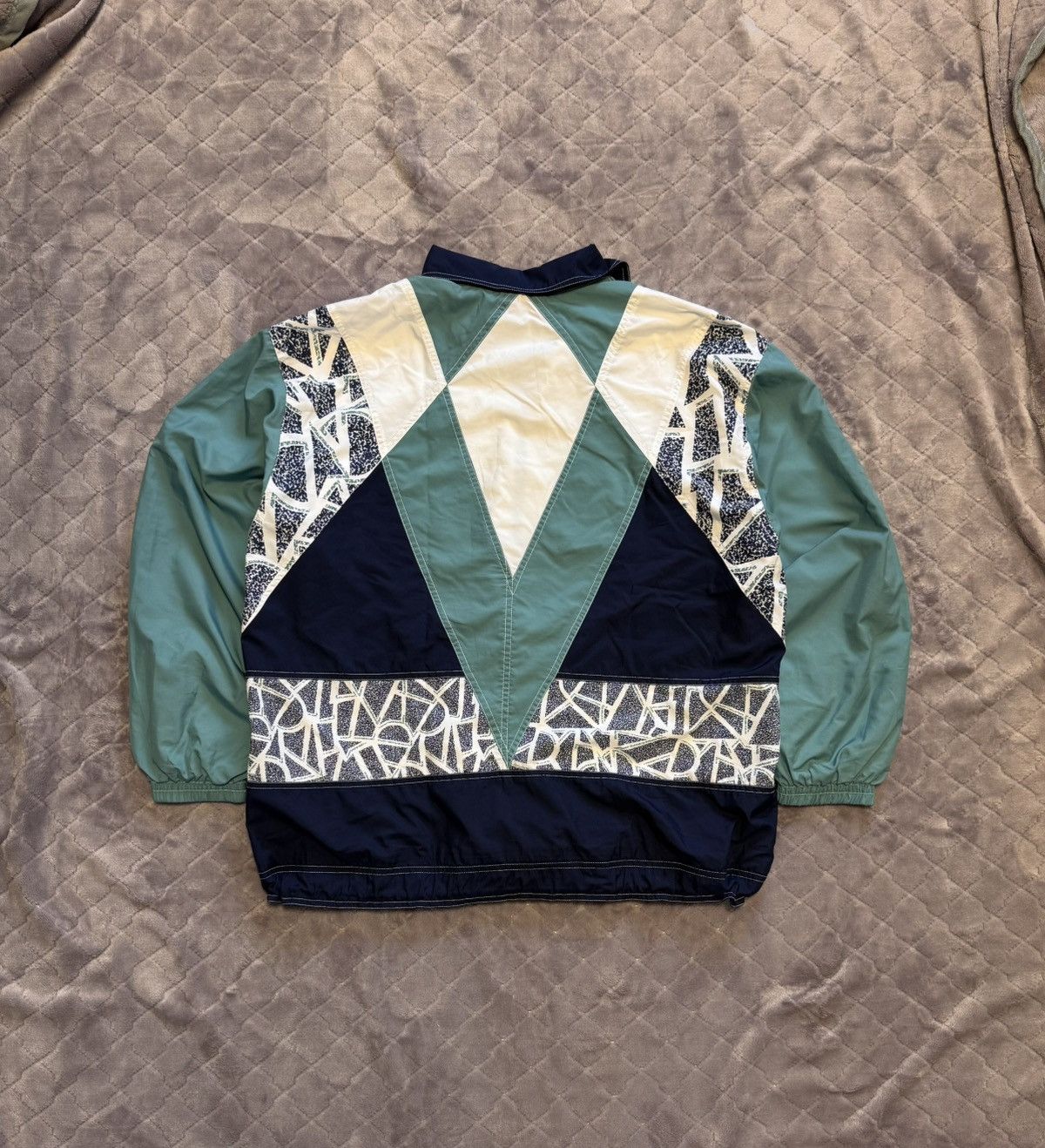 Ellesse × Vintage Vintage 2000s Ellesse Zip Up Light Jacket L Size US L / EU 52-54 / 3 - 4 Thumbnail