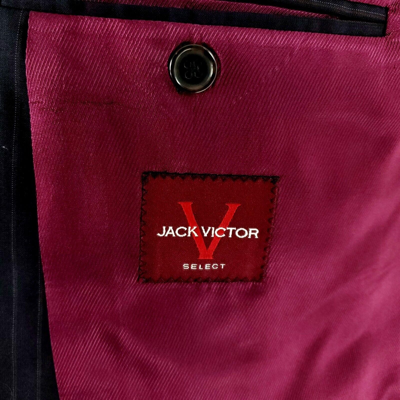 Jack Victor Jack Victor Select Vogue CT Wool 2 Button 2 Piece Suit 42L B Size 42L - 9 Thumbnail
