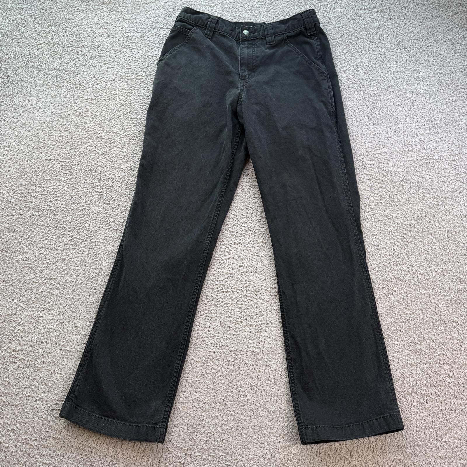 Carhartt Carhartt Rugged Flex Relaxed Fit Work Pants Mens 30x32 Black Size US 30 / EU 46 - 1 Thumbnail