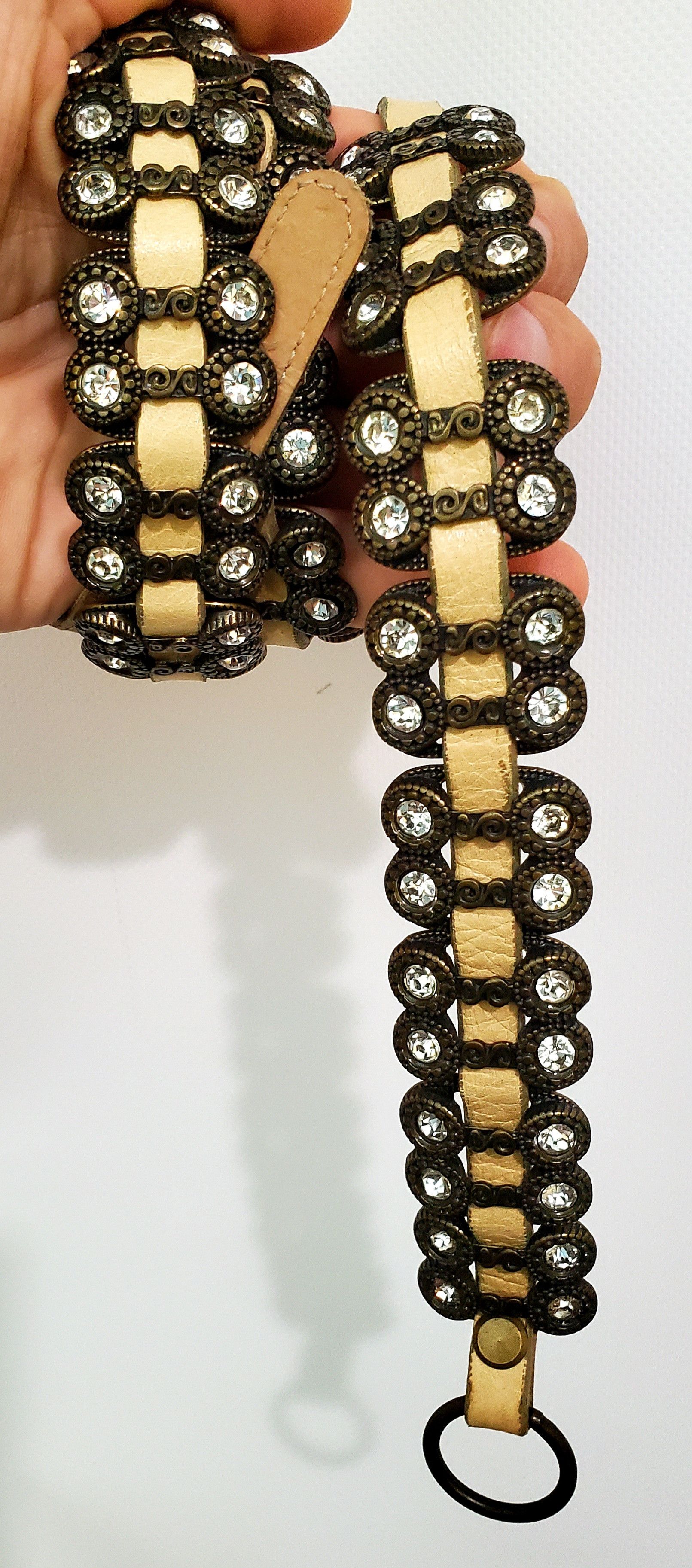 Japanese Brand × Vintage Vintage B.B. Simon Style Real metal Belt Avant Garde Y2K Size ONE SIZE - 2 Thumbnail