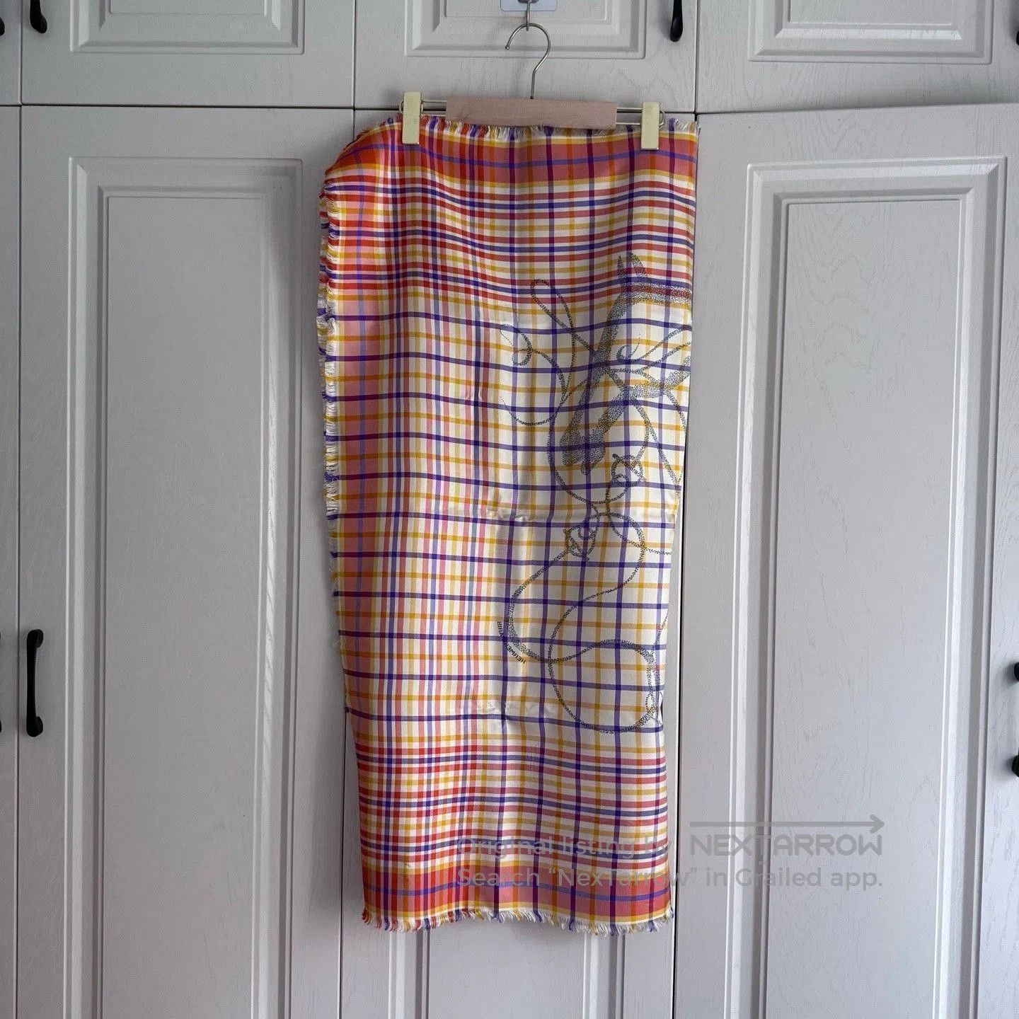 Hermes Hermès Silk Scarf with Horse Print. Size ONE SIZE - 1 Thumbnail