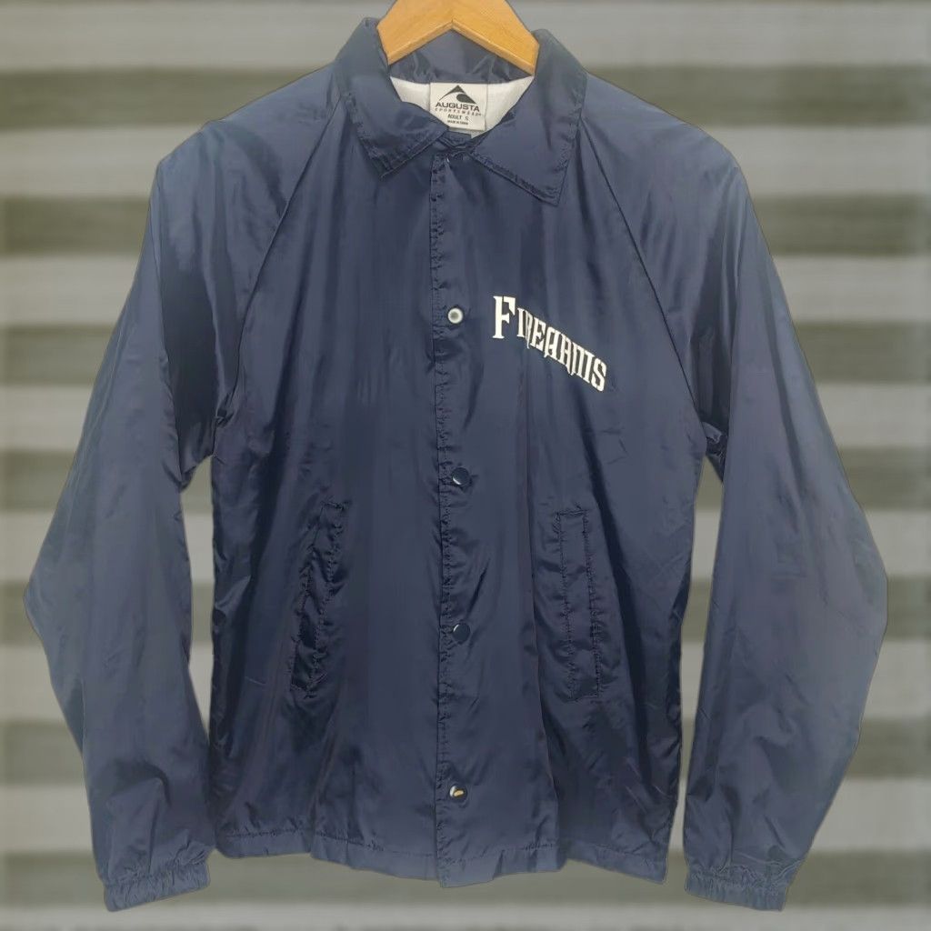 Augusta Sportswear VINTAGE Custom Order Firearms Jacket S Gloucester VA Augusta Sportswear Snap Nylon Size US S / EU 44-46 / 1 - 1 Thumbnail