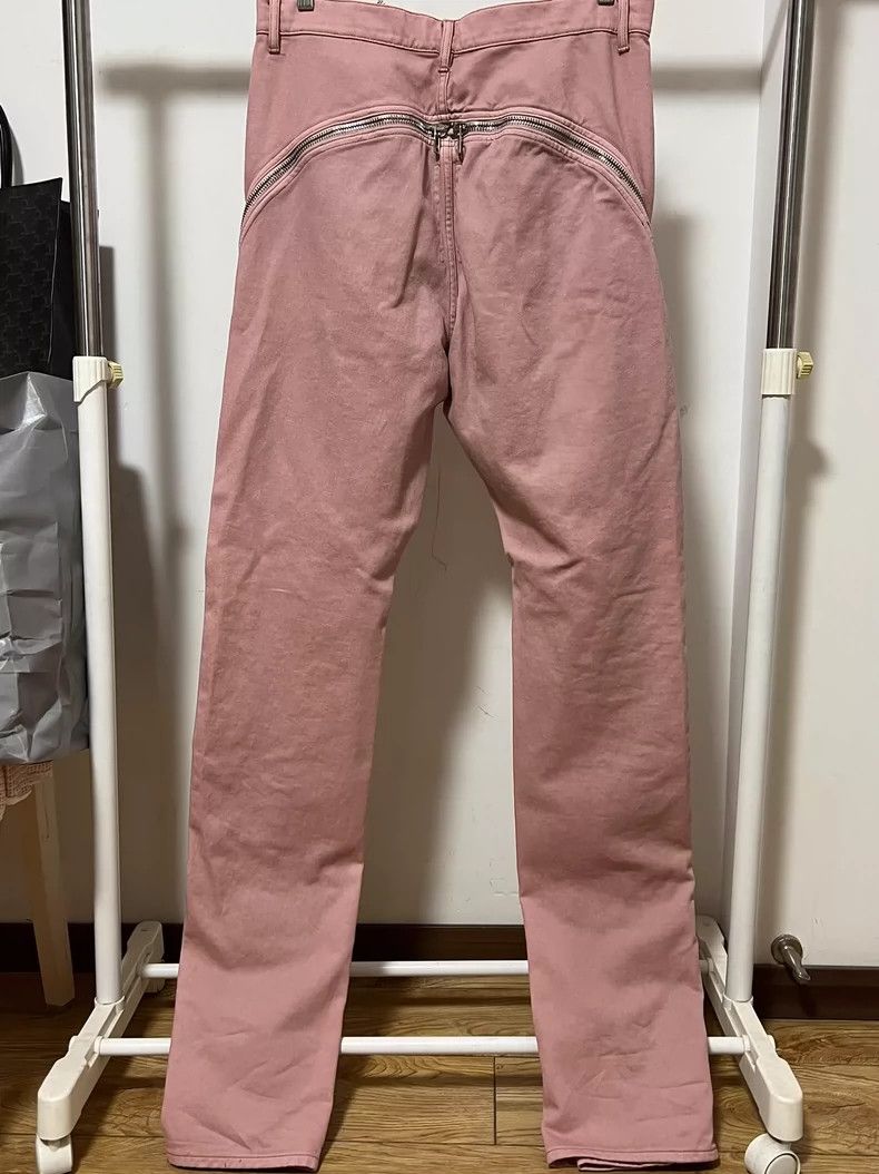 Rick Owens Rick Owens Pink Zipper Jeans 2501-Nextarrow Size US 32 / EU 48 - 2 Thumbnail