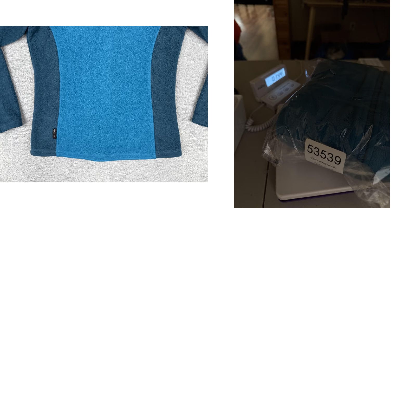 The North Face The North Face Jacket Womens Small Blue Fleece Full Zip Mock Neck Outdoor Hiking Size S / US 4 / IT 40 - 10 Thumbnail