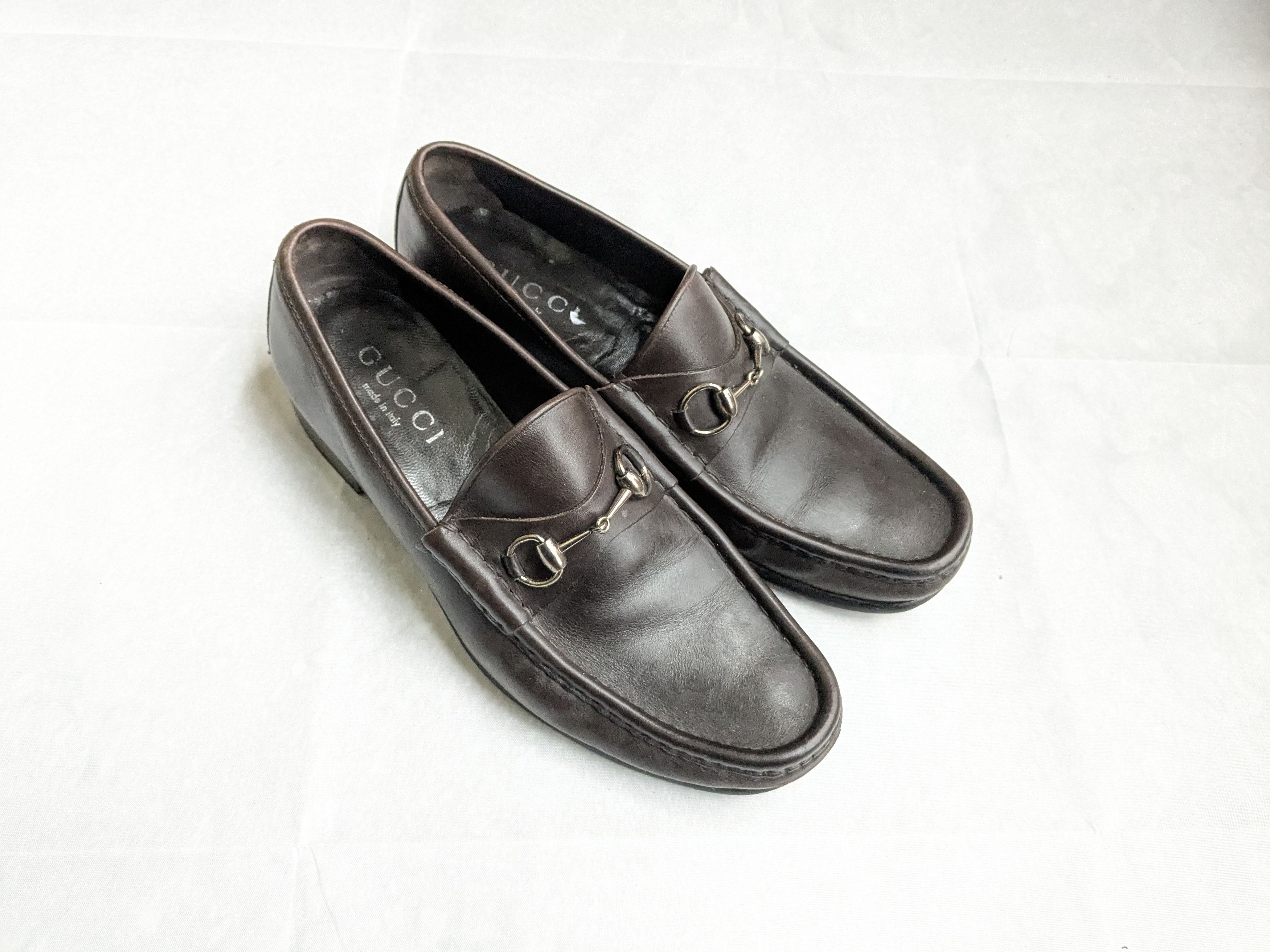 Gucci Gucci Horsebit Loafers Brown 11.5 D Leather Size US 11.5 / EU 44-45 - 1 Thumbnail