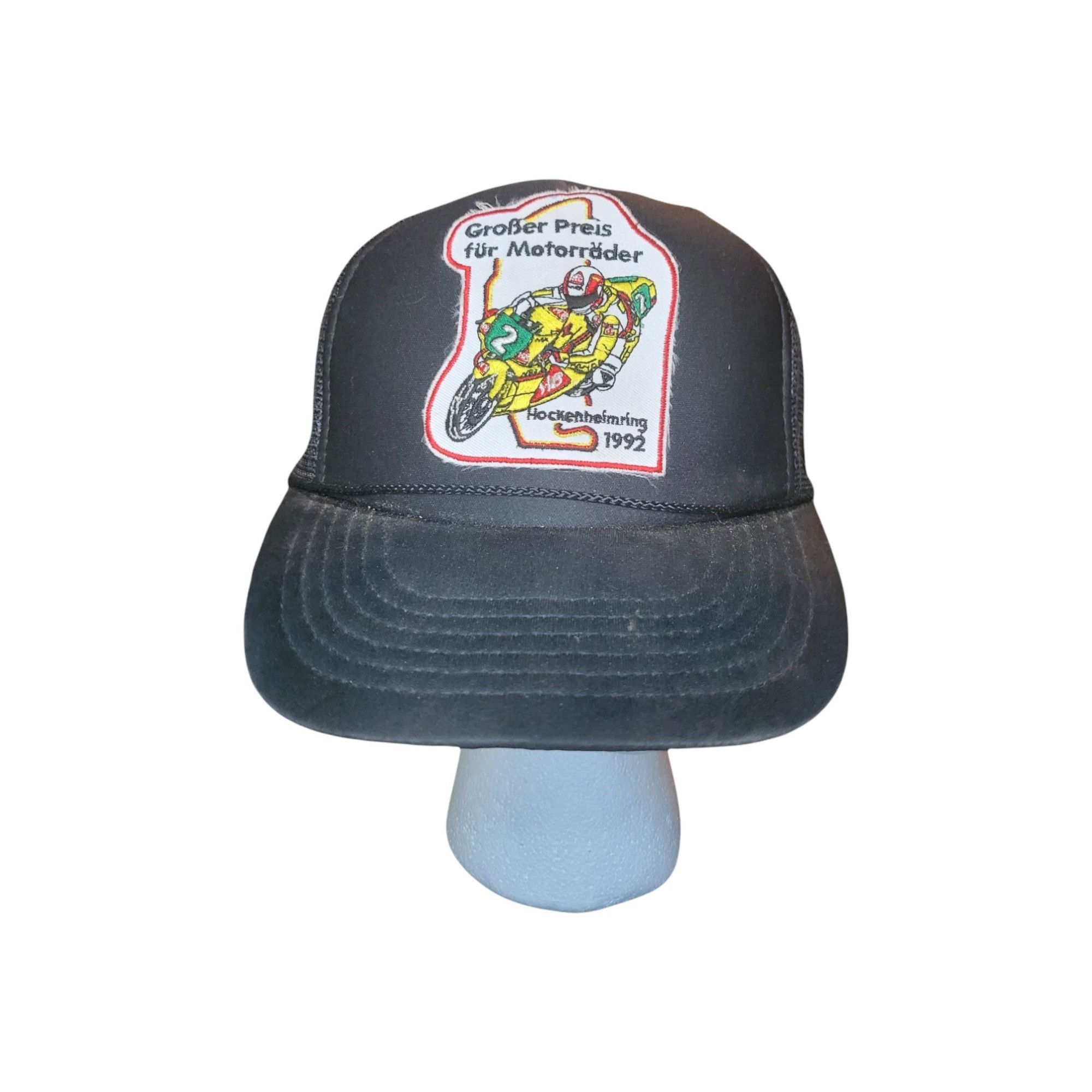Vintage Vintage Hockenheimring Snapback Trucker Hat 1992 Grober Prei Size ONE SIZE - 1 Thumbnail
