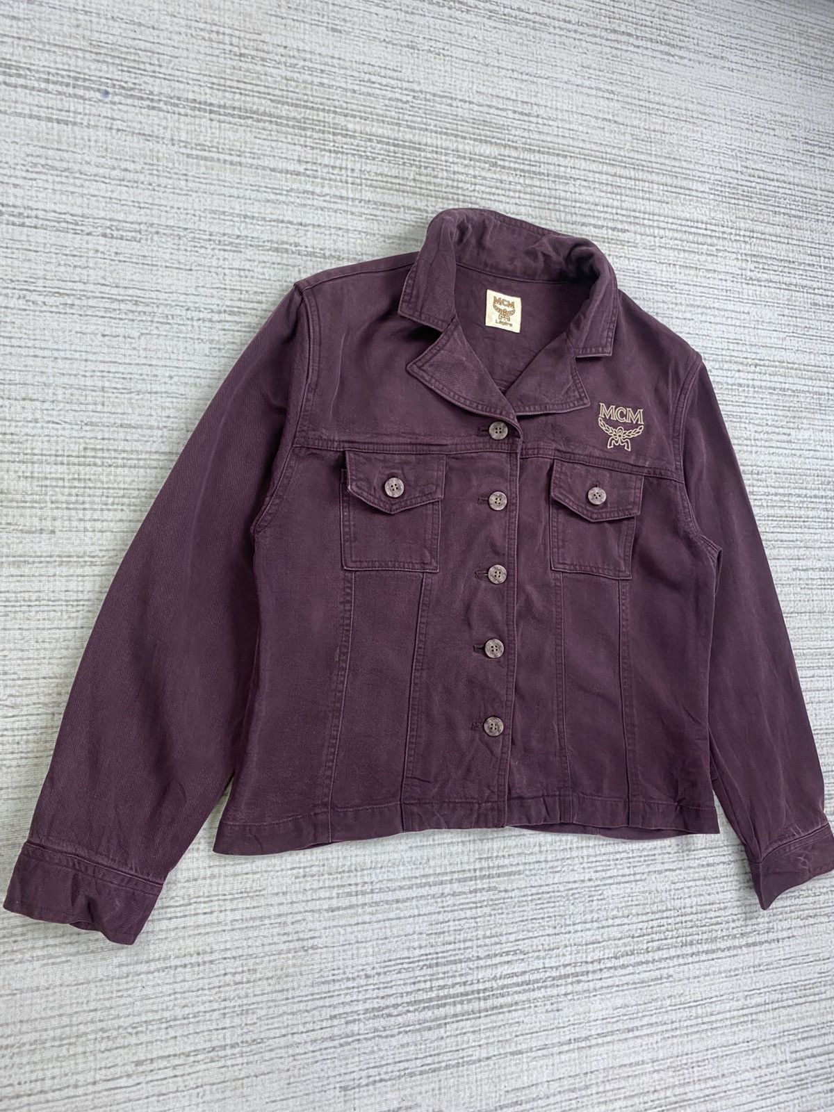MCM 🔥 MCM Legere Embroidery Logo Cropped Jacket Size US M / EU 48-50 / 2 - 3 Thumbnail