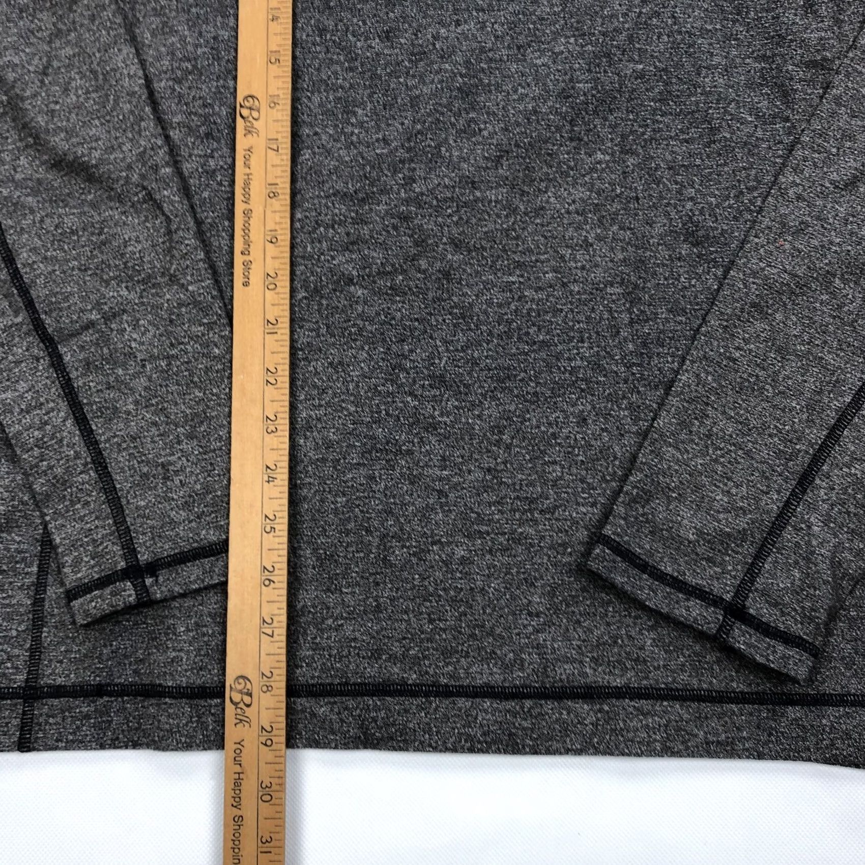 Lululemon Lululemon Men's Gray Heather Long Sleeve Shirt XL Running Core Crew Top Activewear Shirt Mens Size US XL / EU 56 / 4 - 3 Thumbnail