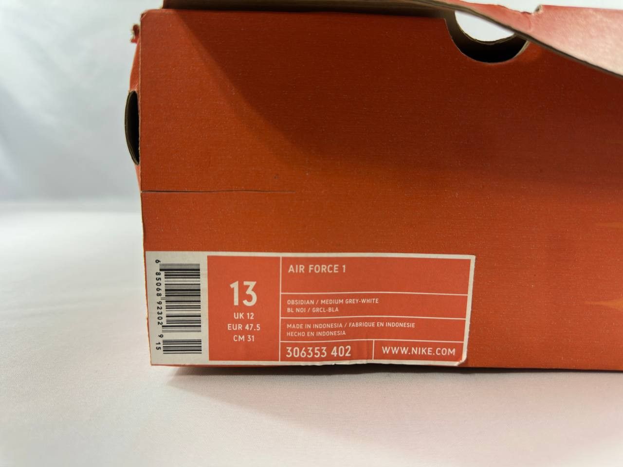 Nike Nike Air Force 1 'Hustler Pack' 2004 306353-402 Size US 13 / EU 46 - 10 Thumbnail