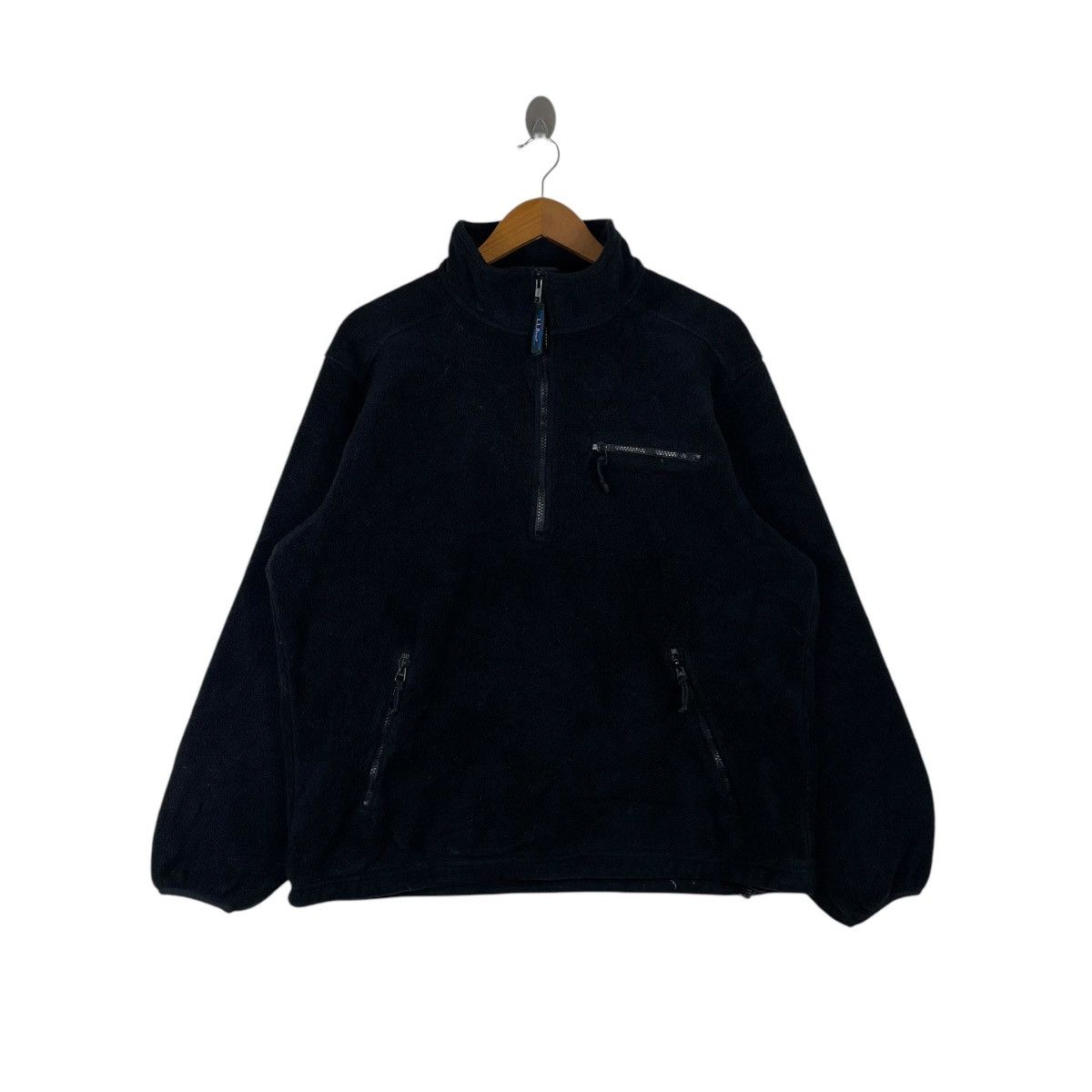 L.L. Bean Vintage L.L. BEAN Half Zip Fleece Pullover Sweatshirt Jacket Size US XL / EU 56 / 4 - 1 Thumbnail