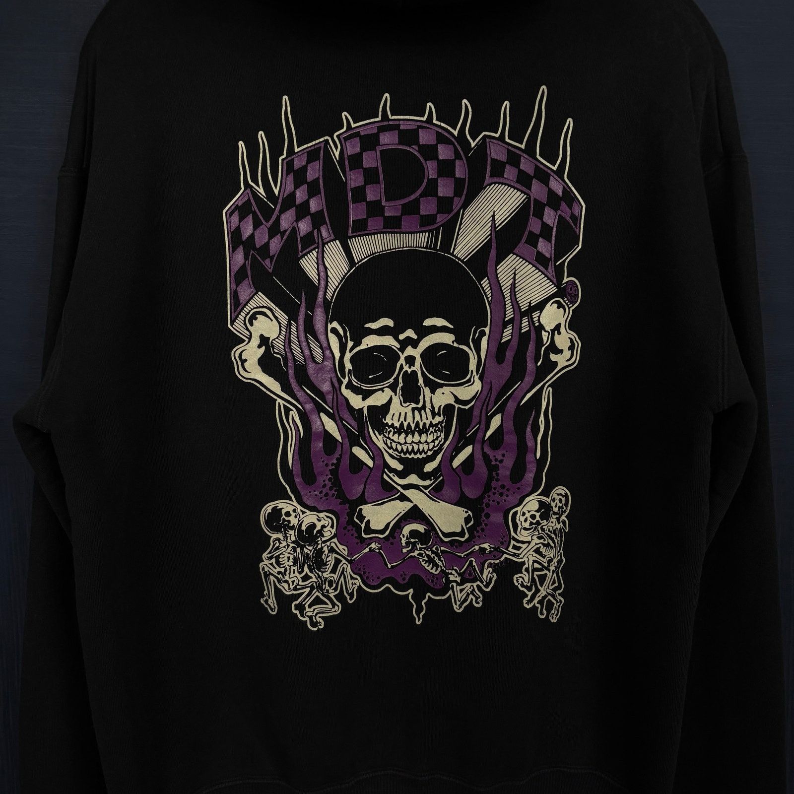 Japanese Brand × Magical Design × Vintage 🇯🇵MAGICAL DESIGN Skeletons Hoodie Size US L / EU 52-54 / 3 - 2 Thumbnail