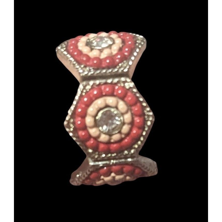 Other Gemmed Bohemian Geometric Stretch Ring Size 7 1/2 Size ONE SIZE - 7 Thumbnail