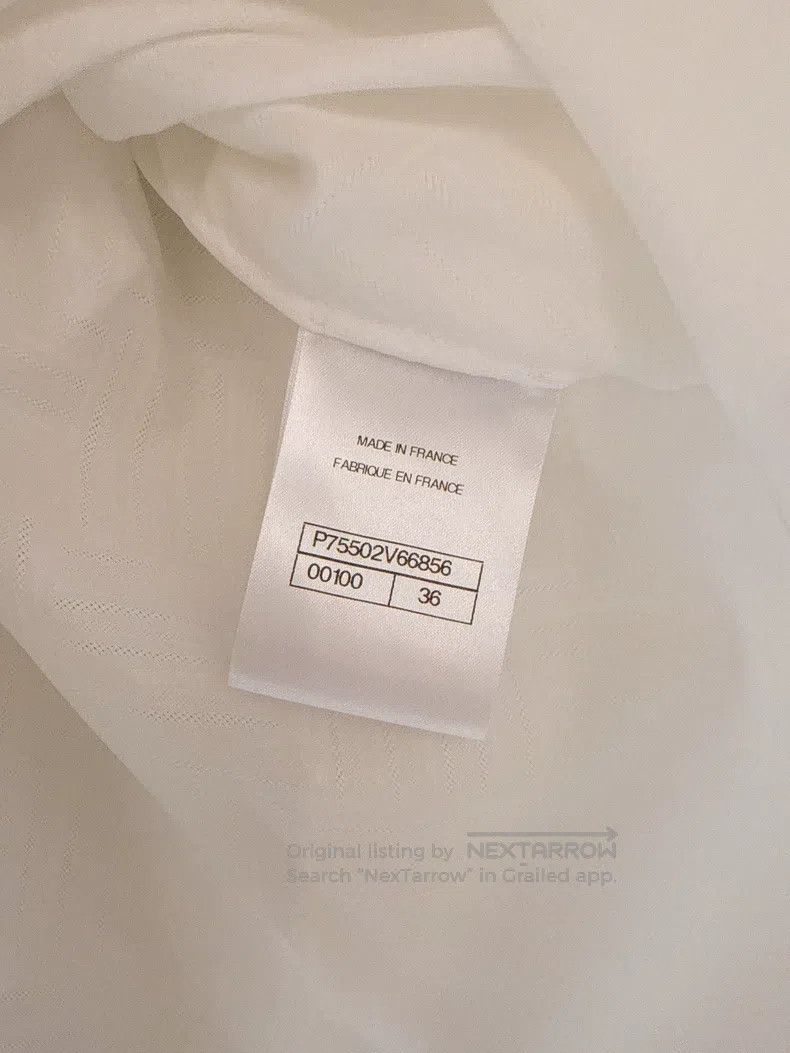 Chanel Chanel 23B Autumn and Winter Preview White Dark Patterned Size XS / US 0-2 / IT 36-38 - 8 Thumbnail