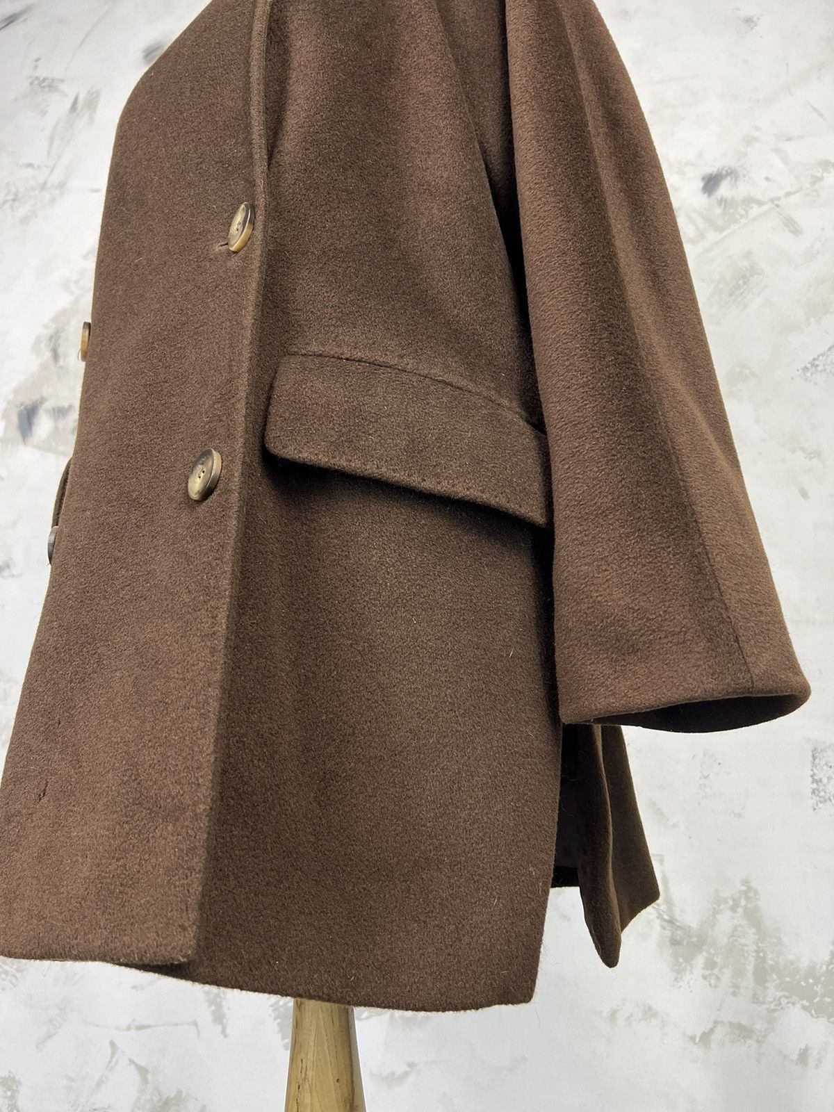 Max Mara Vintage Max Mara Wool Cashmere Coat Size S - M Size S / US 4 / IT 40 - 7 Thumbnail