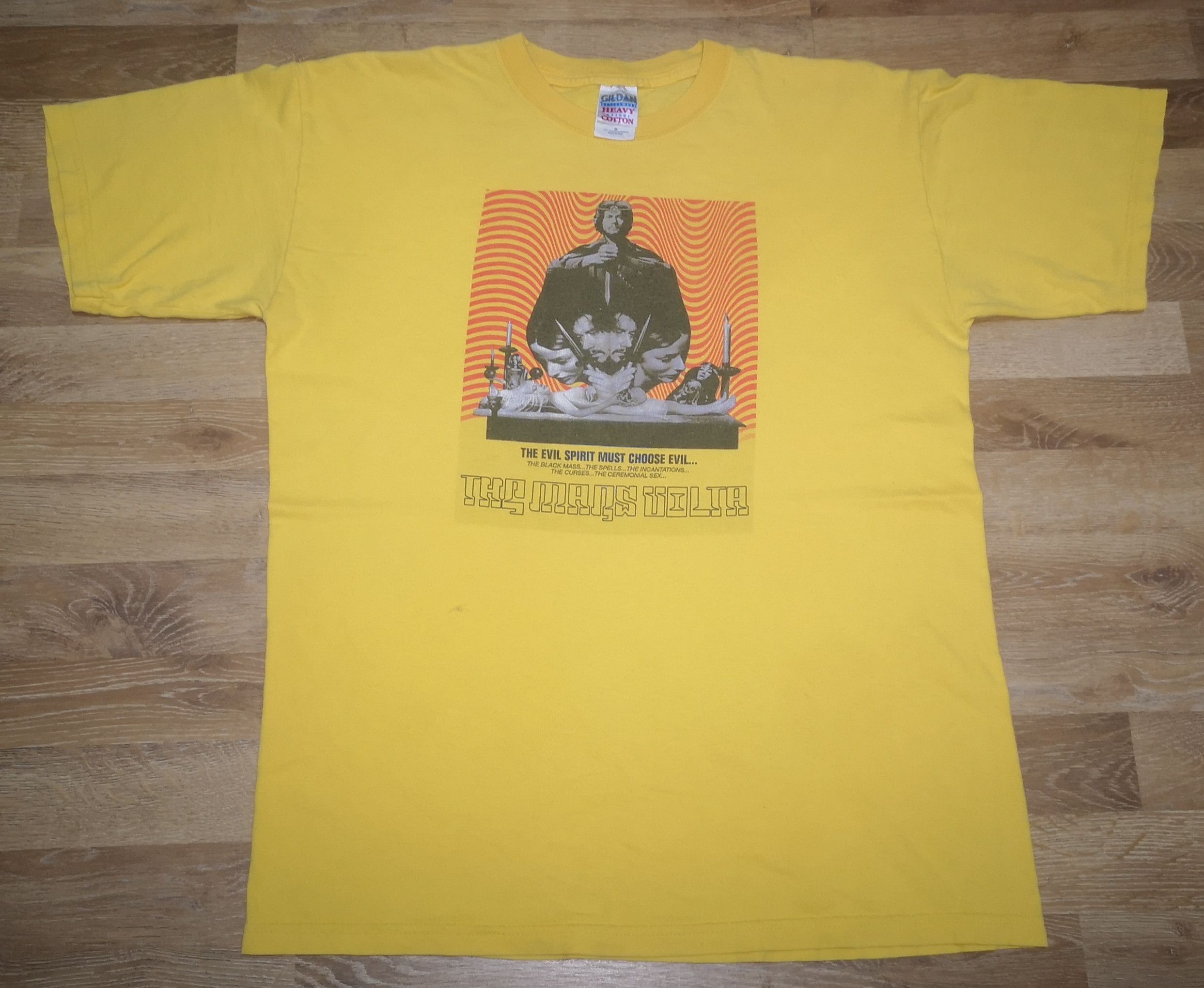 Band Tees × Vintage Vintage THE MARS VOLTA Band EVIL SPIRIT MUST CHOOSE EVIL Tee Size US L / EU 52-54 / 3 - 1 Thumbnail