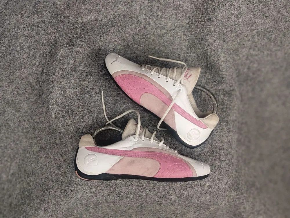 Puma Vintage 00s Puma Speedcat Leather Shoes Sneakers Y2K Mostro Size US 7 / IT 37 - 1 Thumbnail