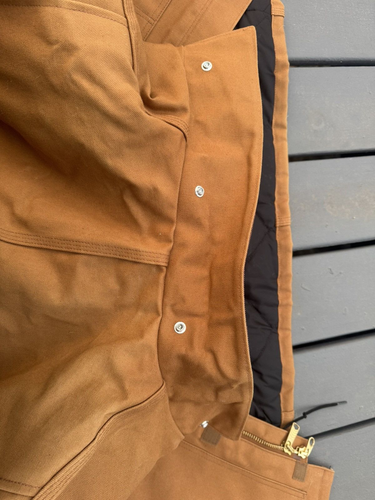 Carhartt Men’s XL Carhartt Firm Duck Coat with Embroidered Snake Logo Size US XL / EU 56 / 4 - 9 Thumbnail