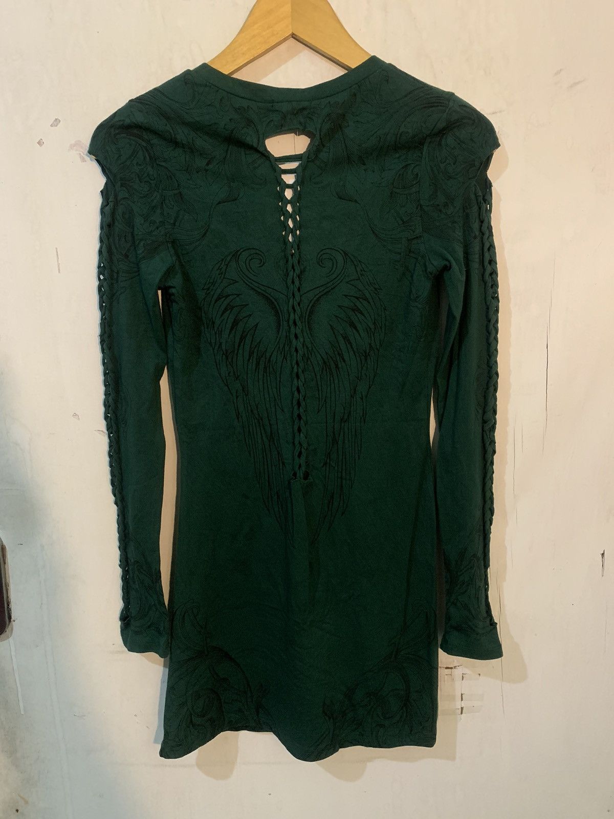 If Six Was Nine × Le Grande Bleu (L.G.B.) × Yasuyuki Ishii Tribal dress covered in crosses ifsixwasnine styel Size M / US 6-8 / IT 42-44 - 5 Thumbnail
