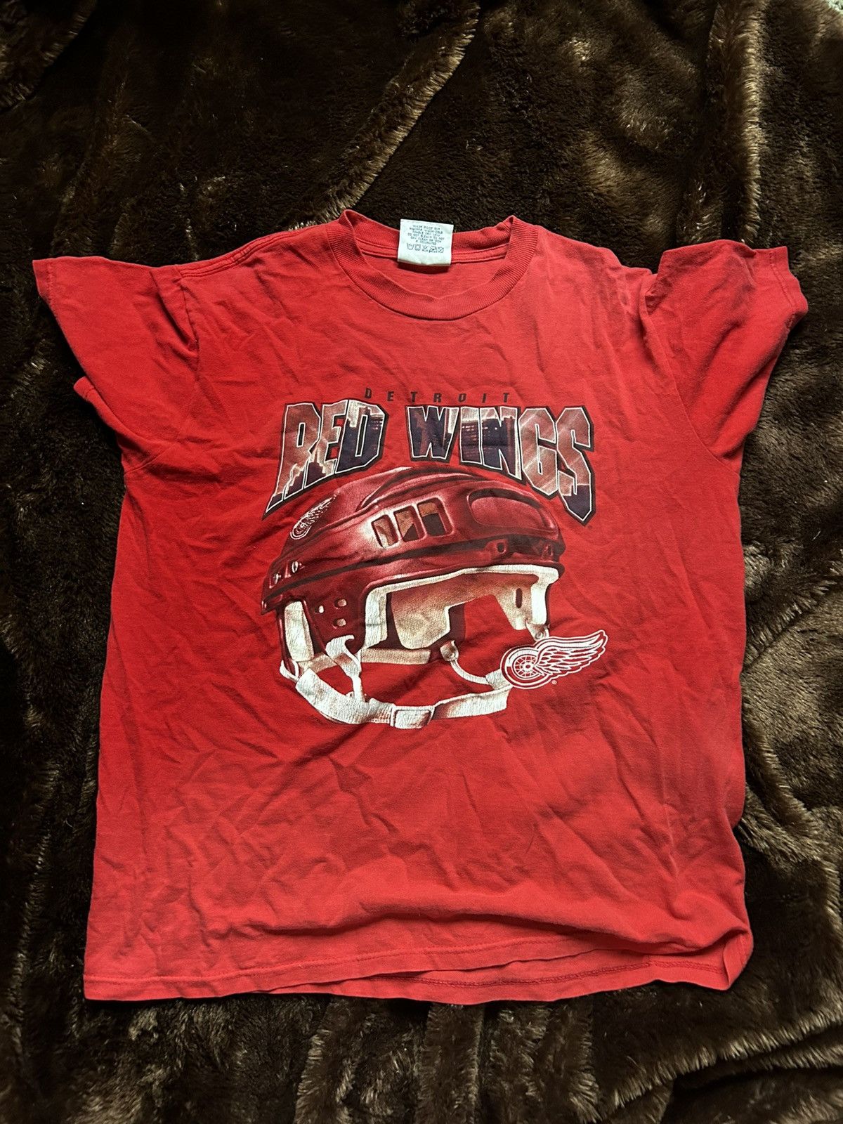 Lee × NHL Detroit Red Wings Vintage Tee Size US XL / EU 56 / 4 - 1 Thumbnail
