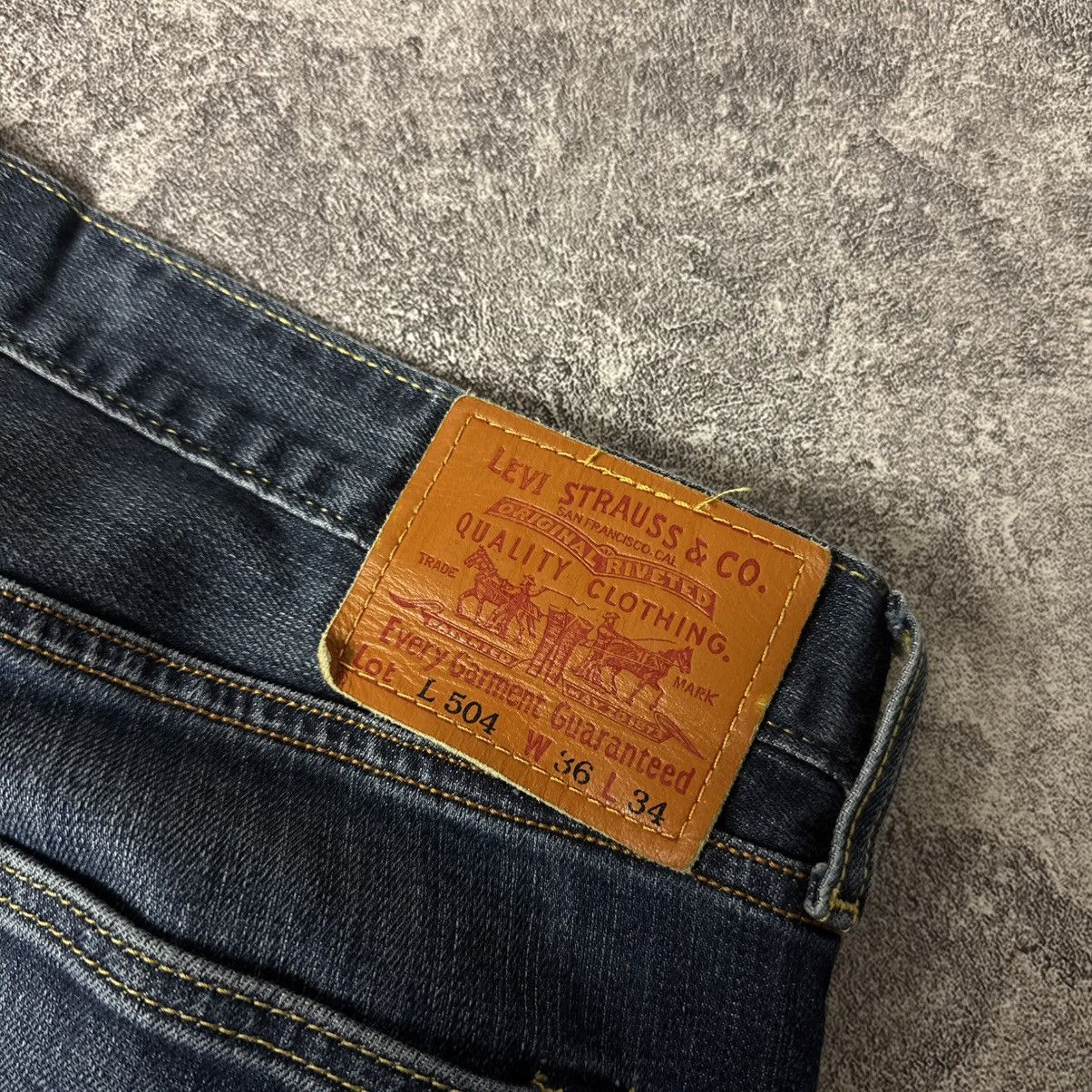 Levi's Levis 504 Vintage Selvedge Japan Denim Jeans Size US 36 / EU 52 - 6 Thumbnail