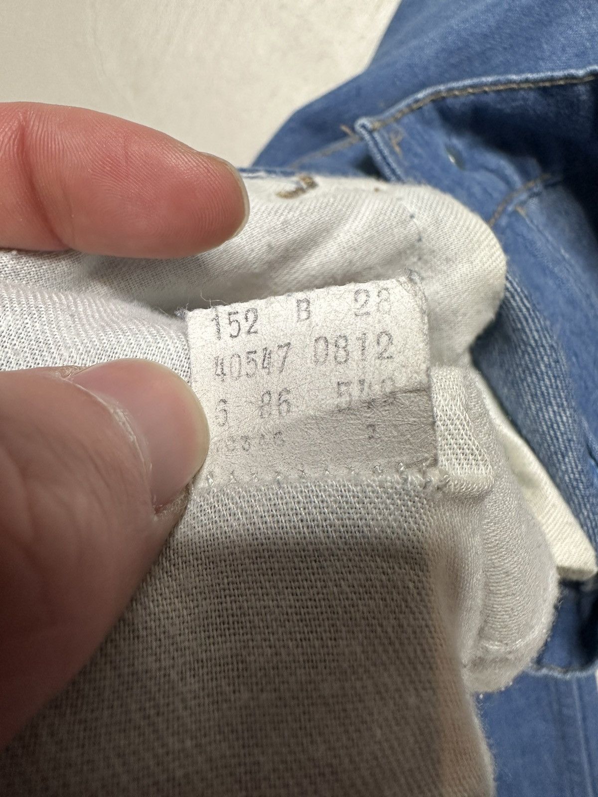 Levi's Vintage Orange Tab Levis 549s Size US 36 / EU 52 - 8 Thumbnail