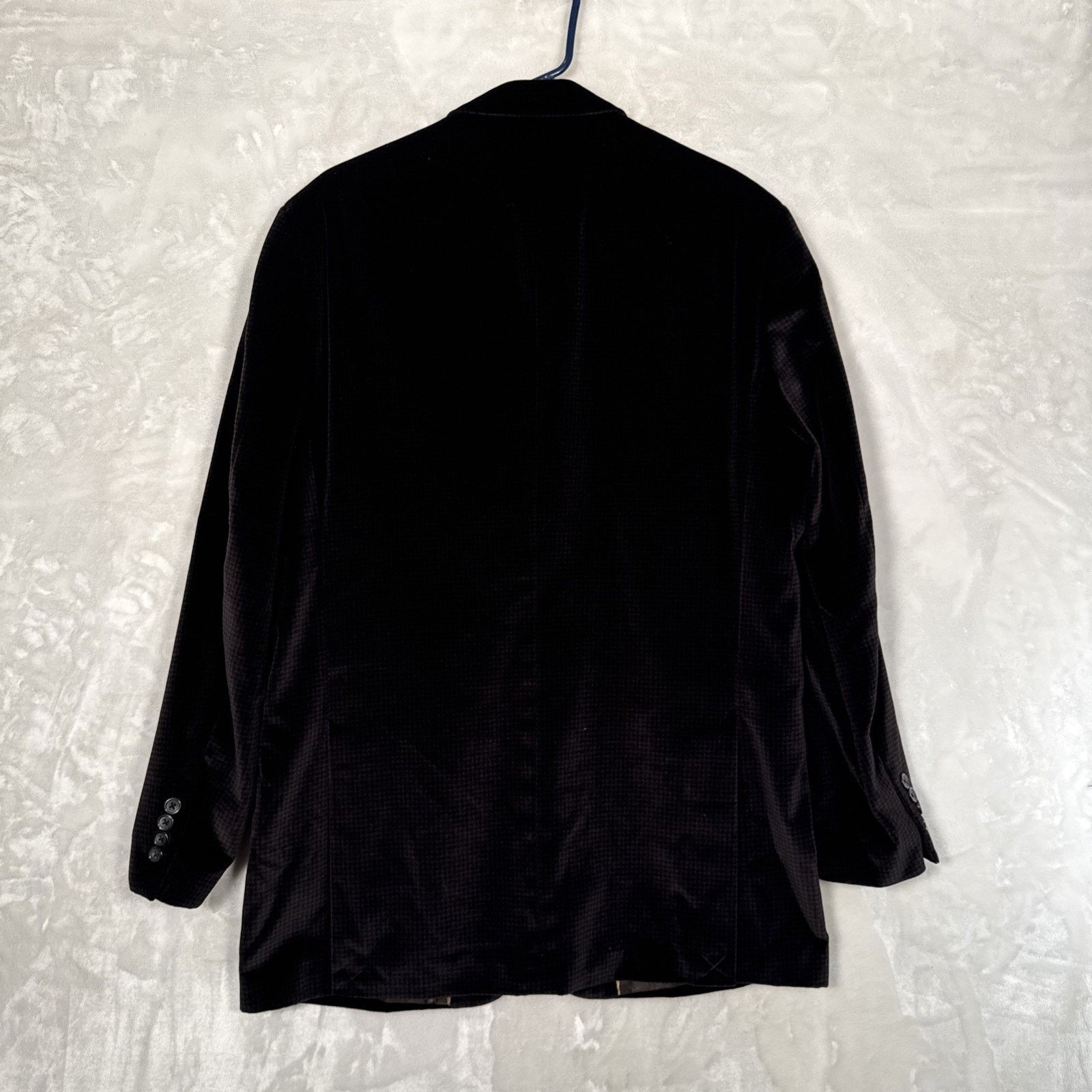 Jones New York Jones New York Sports Coat 42L Brown and Black Brushed Size 42L - 12 Thumbnail