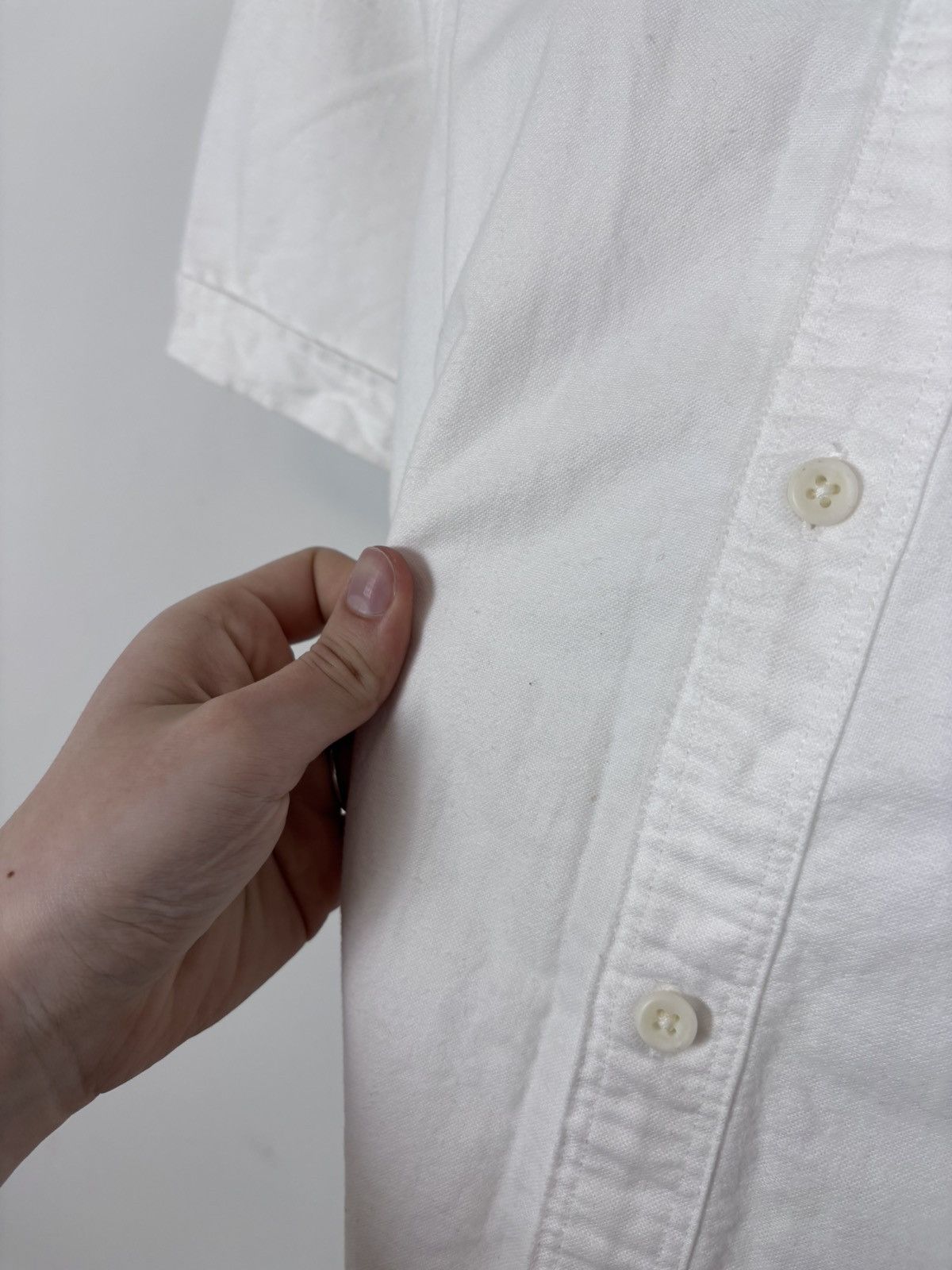 Allsaints AllSaints Men’s Hungtingdon SS Shirt Short Sleeve White Size US M / EU 48-50 / 2 - 5 Thumbnail