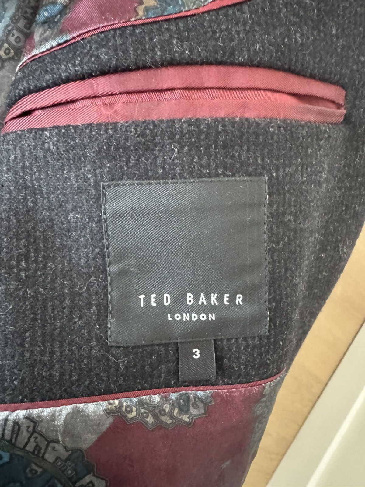 Ted Baker Ted Baker Wool Overcoat Size US M / EU 48-50 / 2 - 2 Thumbnail